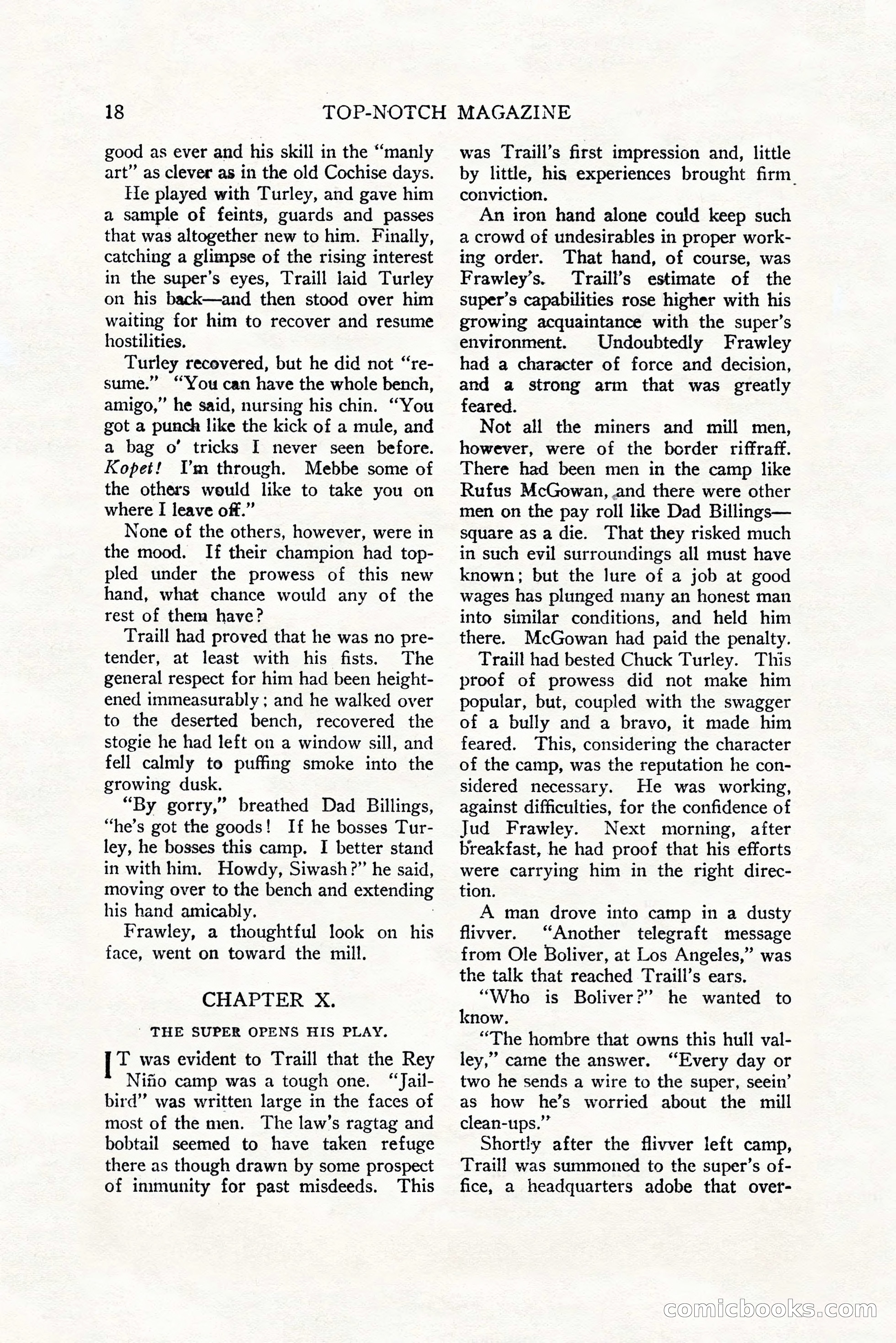 Top-Notch Magazine, December 1, 1927 — page 36 of 172
