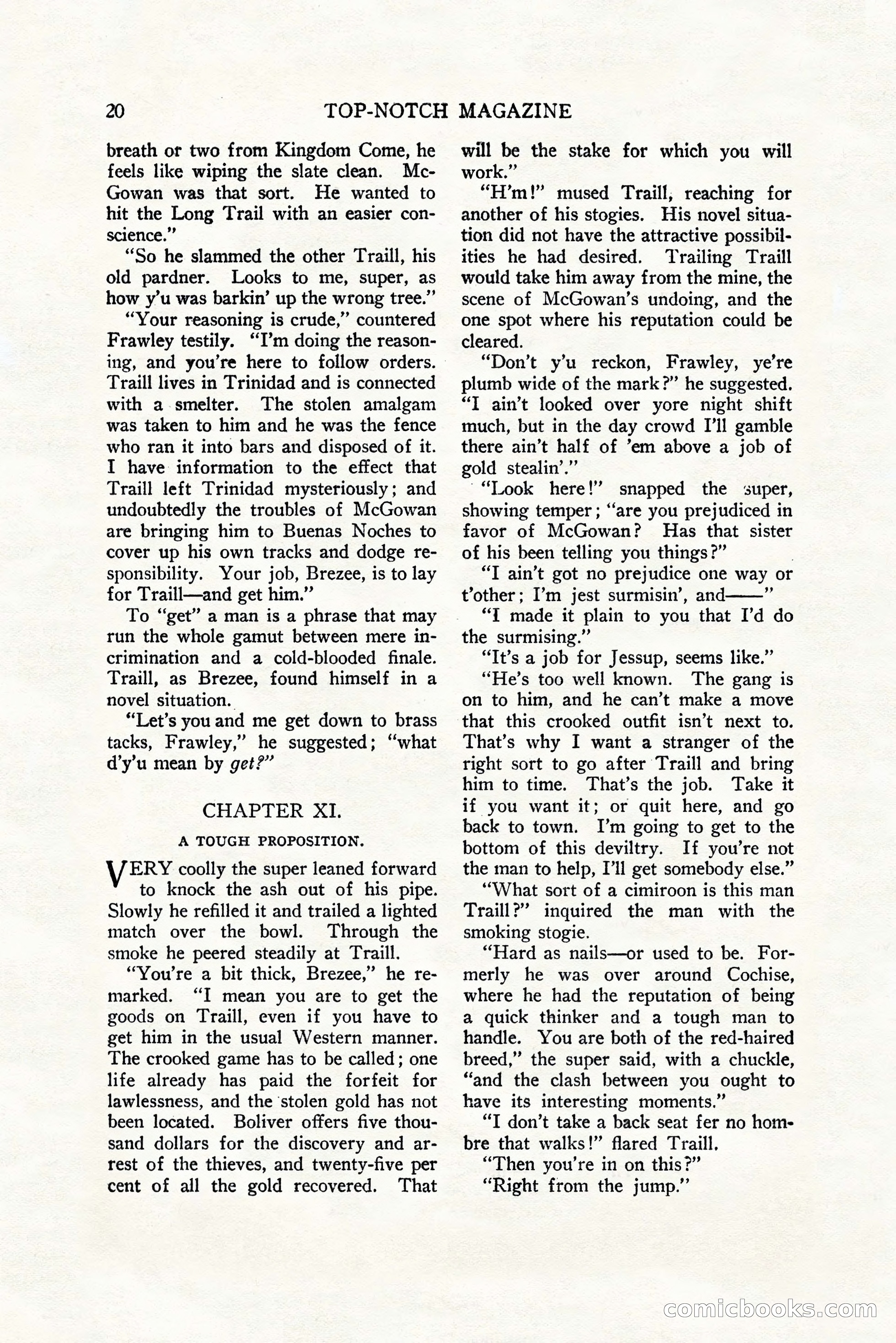 Top-Notch Magazine, December 1, 1927 — page 38 of 172