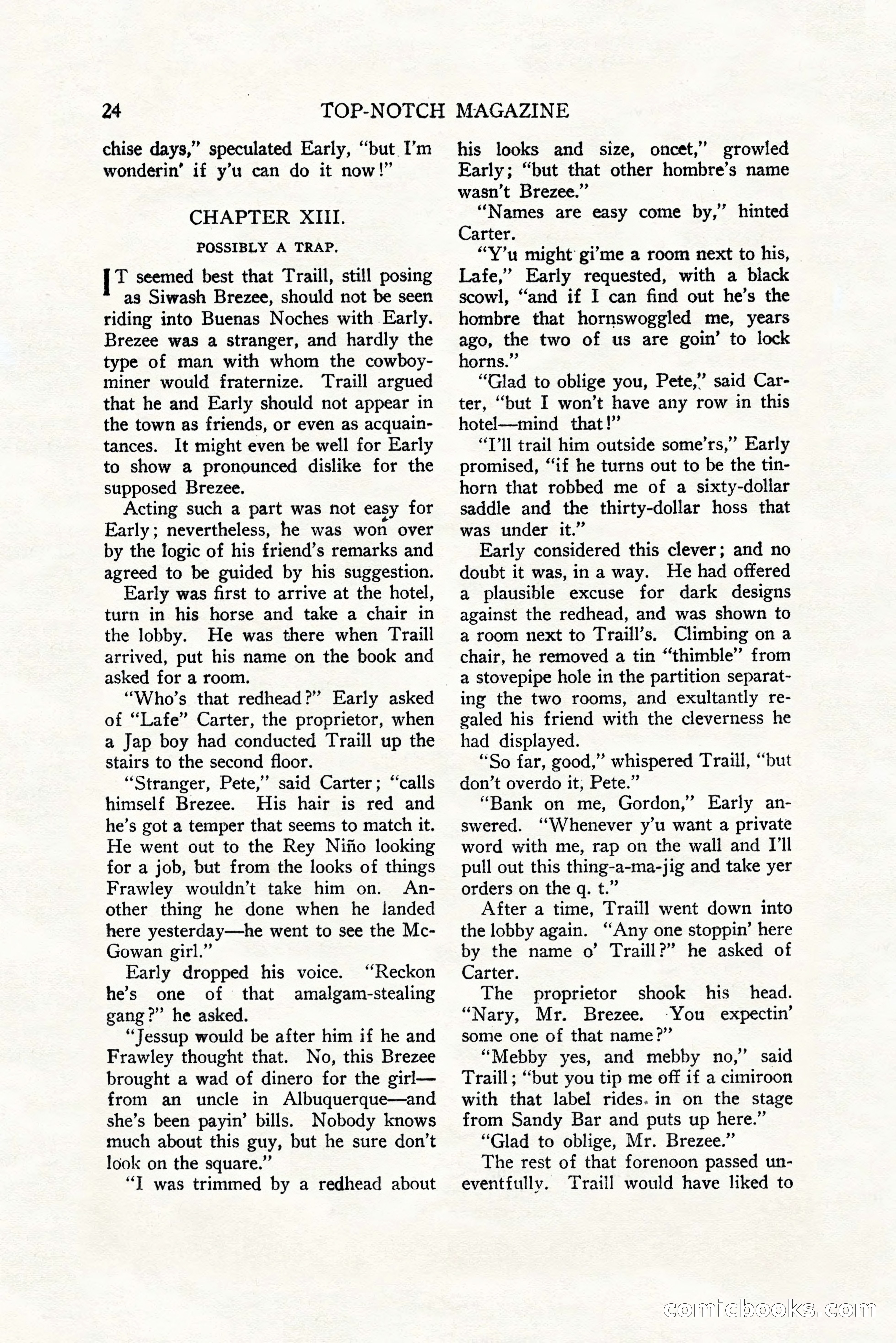 Top-Notch Magazine, December 1, 1927 — page 42 of 172