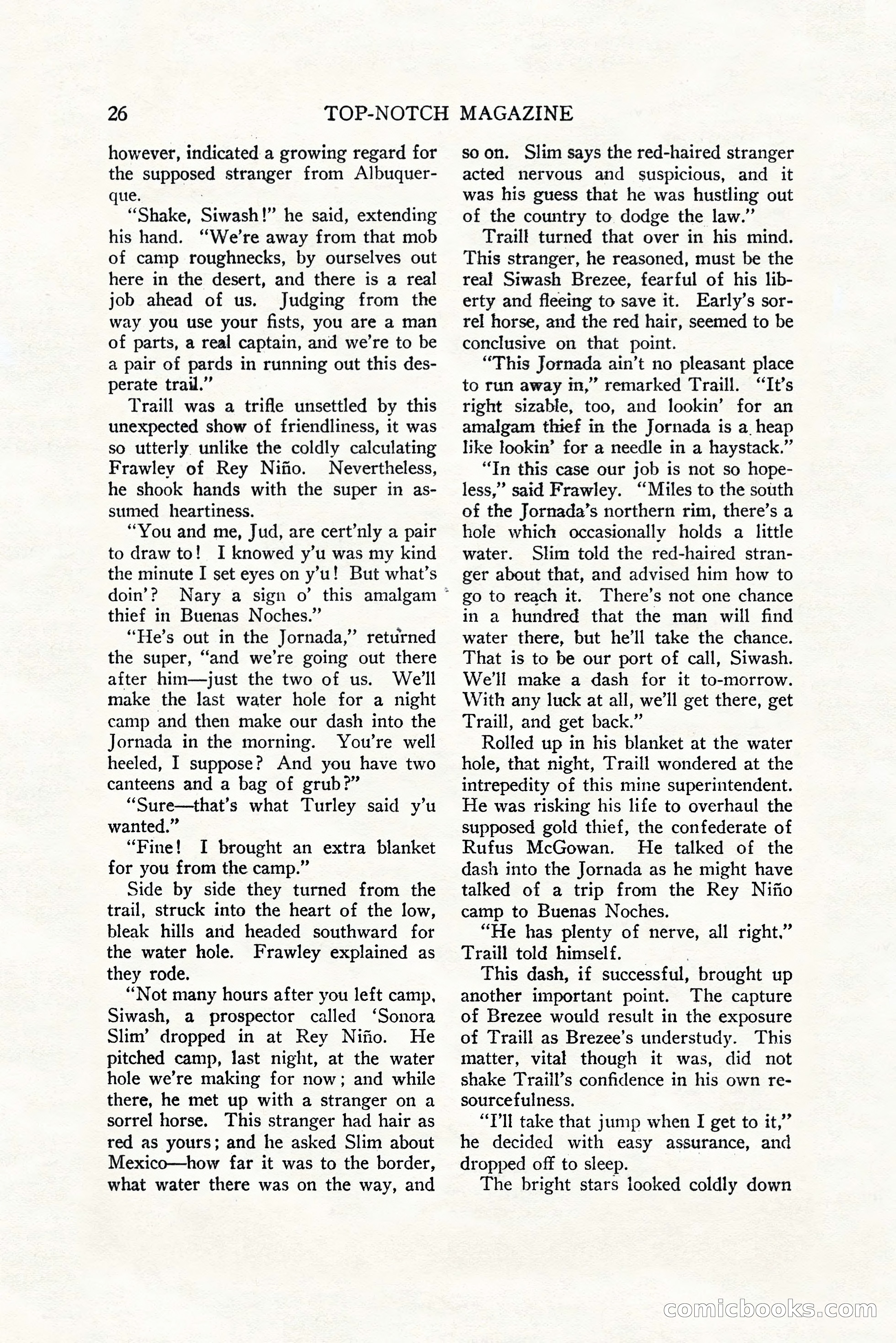 Top-Notch Magazine, December 1, 1927 — page 44 of 172