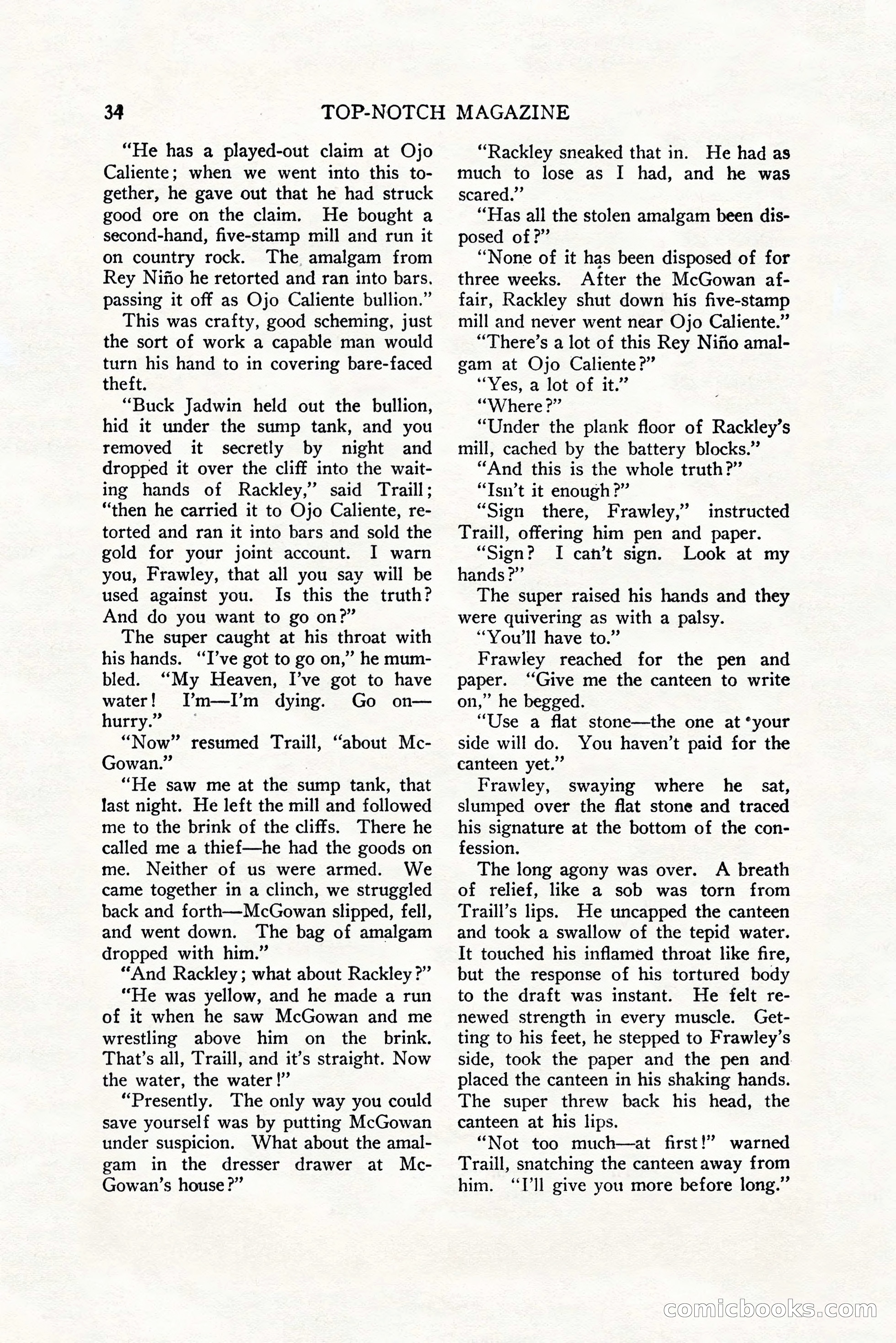 Top-Notch Magazine, December 1, 1927 — page 52 of 172