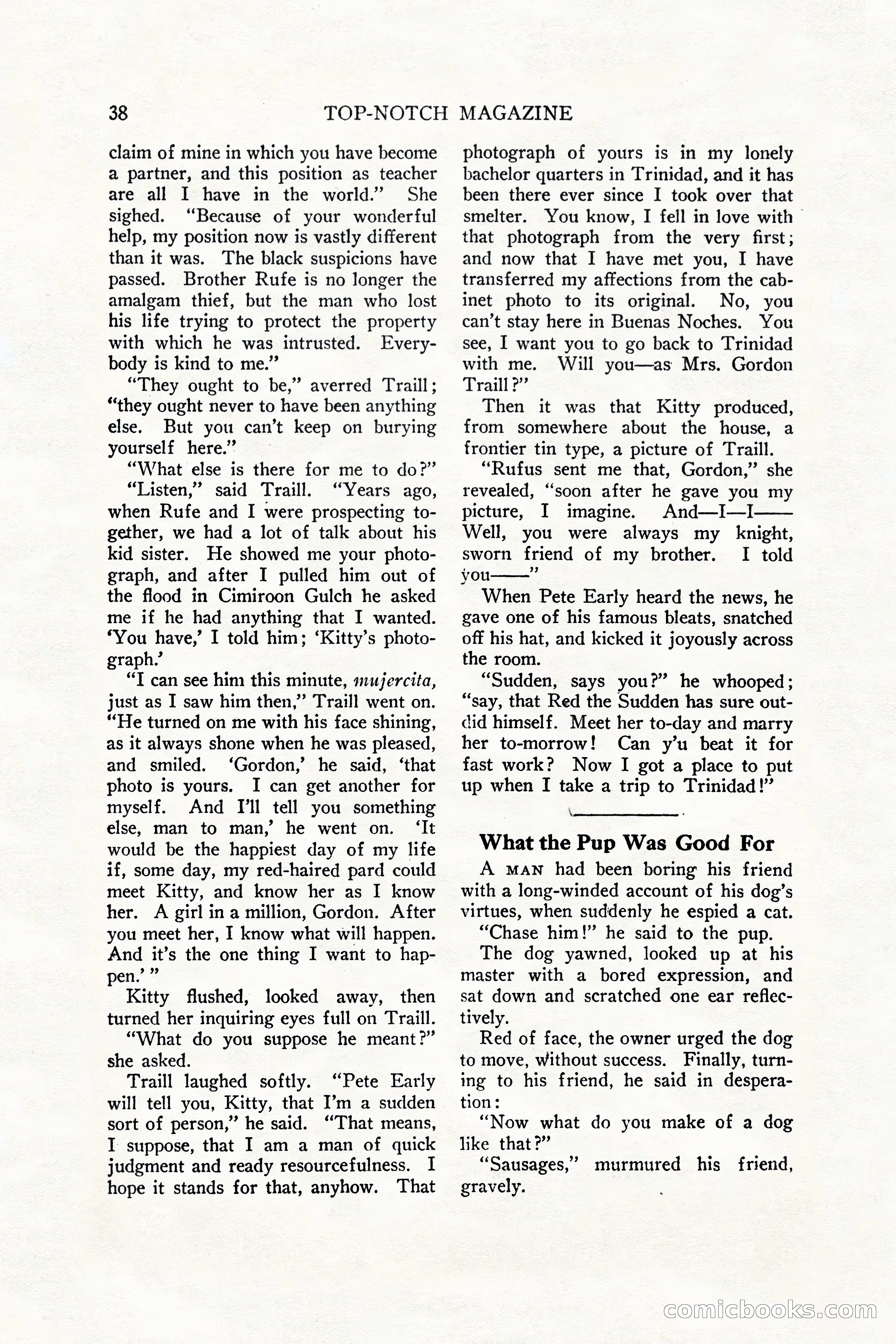 Top-Notch Magazine, December 1, 1927 — page 56 of 172