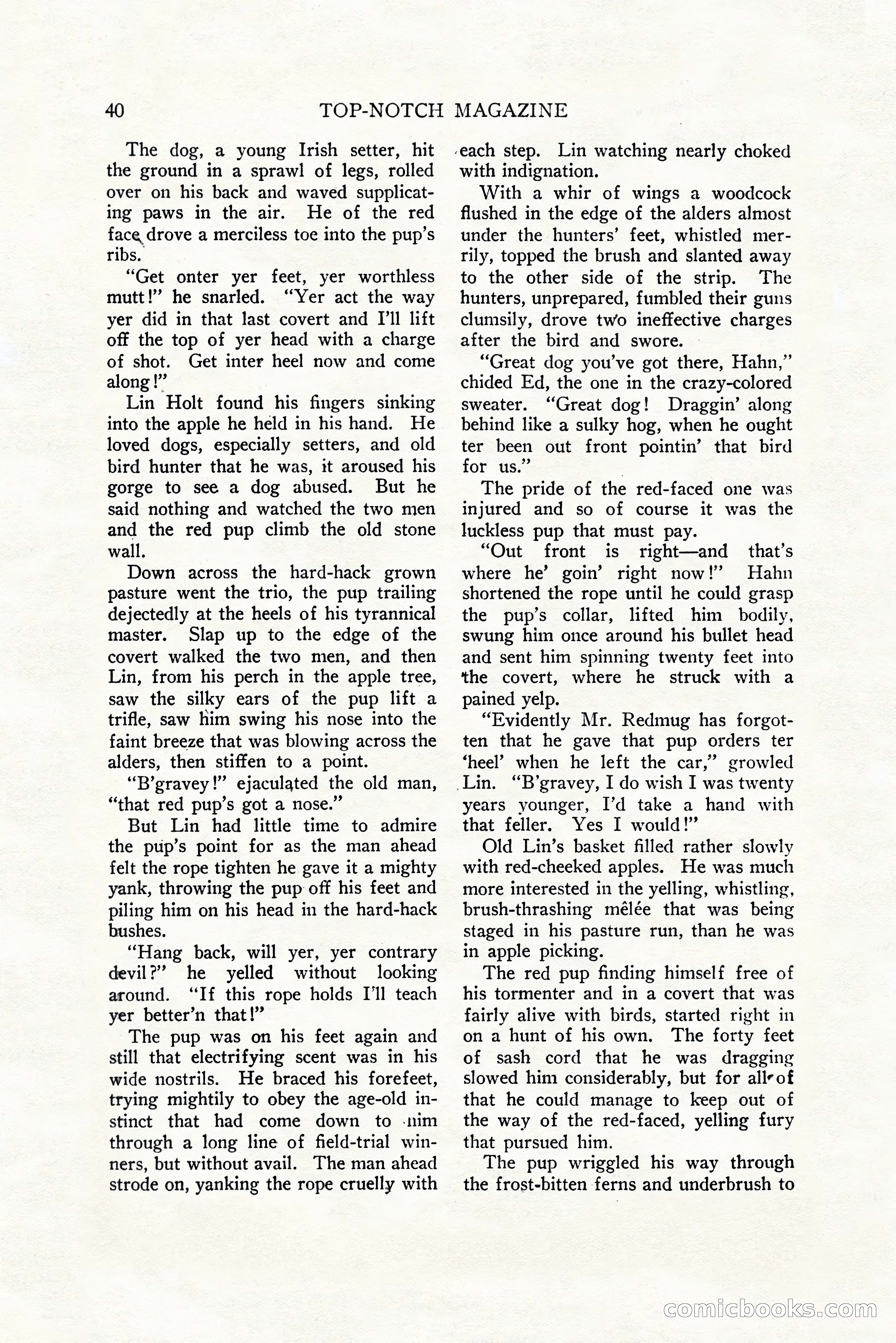 Top-Notch Magazine, December 1, 1927 — page 58 of 172