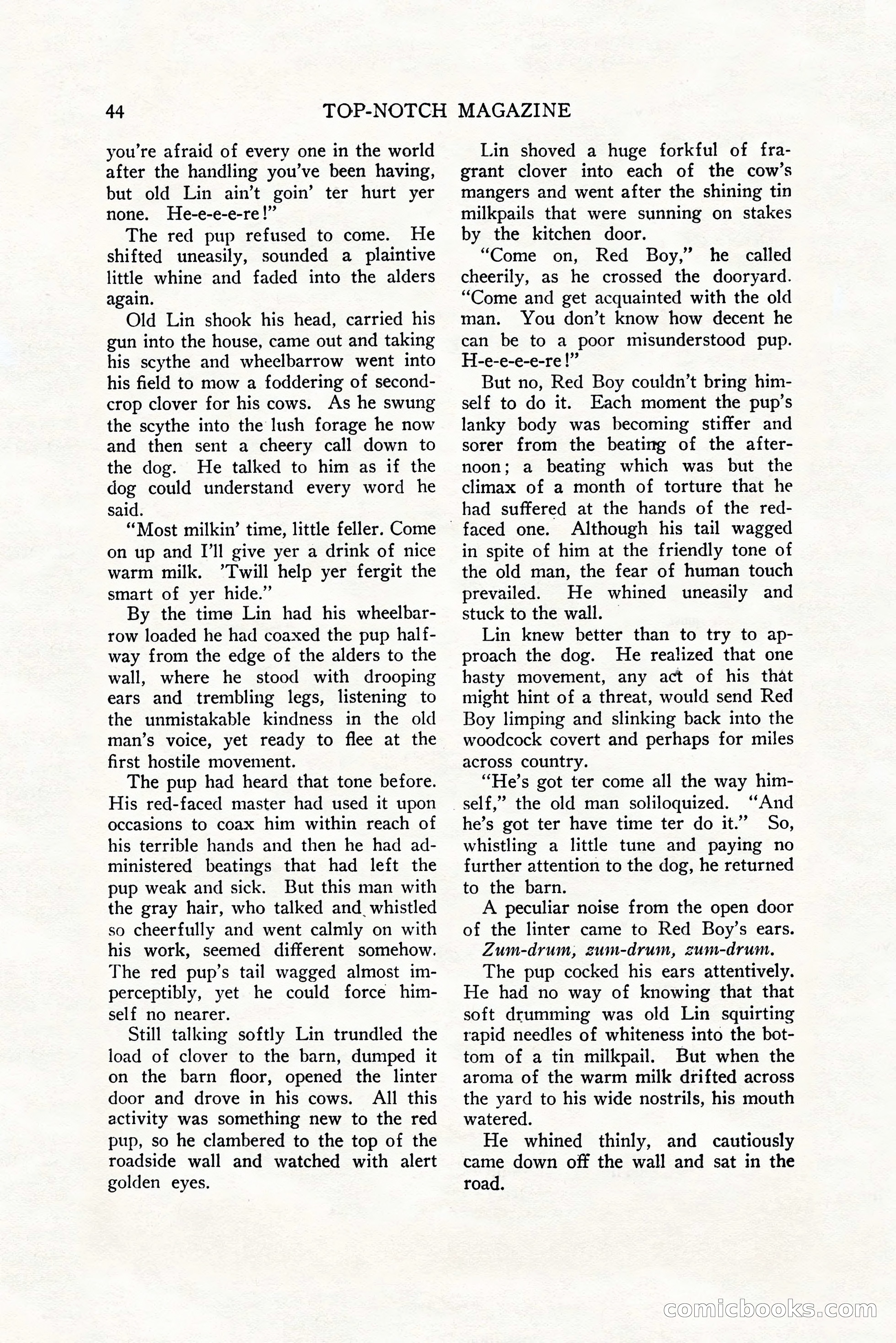 Top-Notch Magazine, December 1, 1927 — page 62 of 172