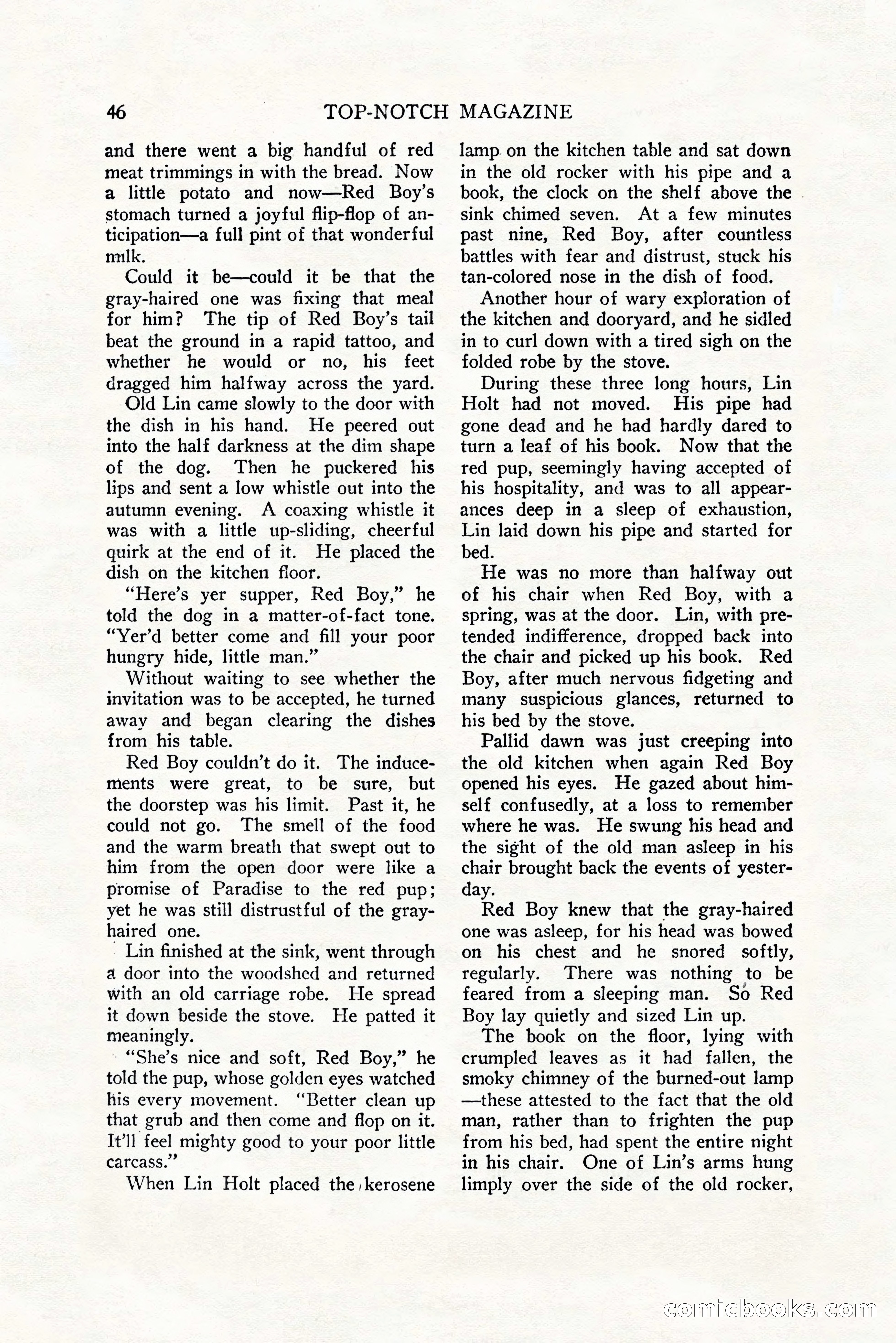 Top-Notch Magazine, December 1, 1927 — page 64 of 172