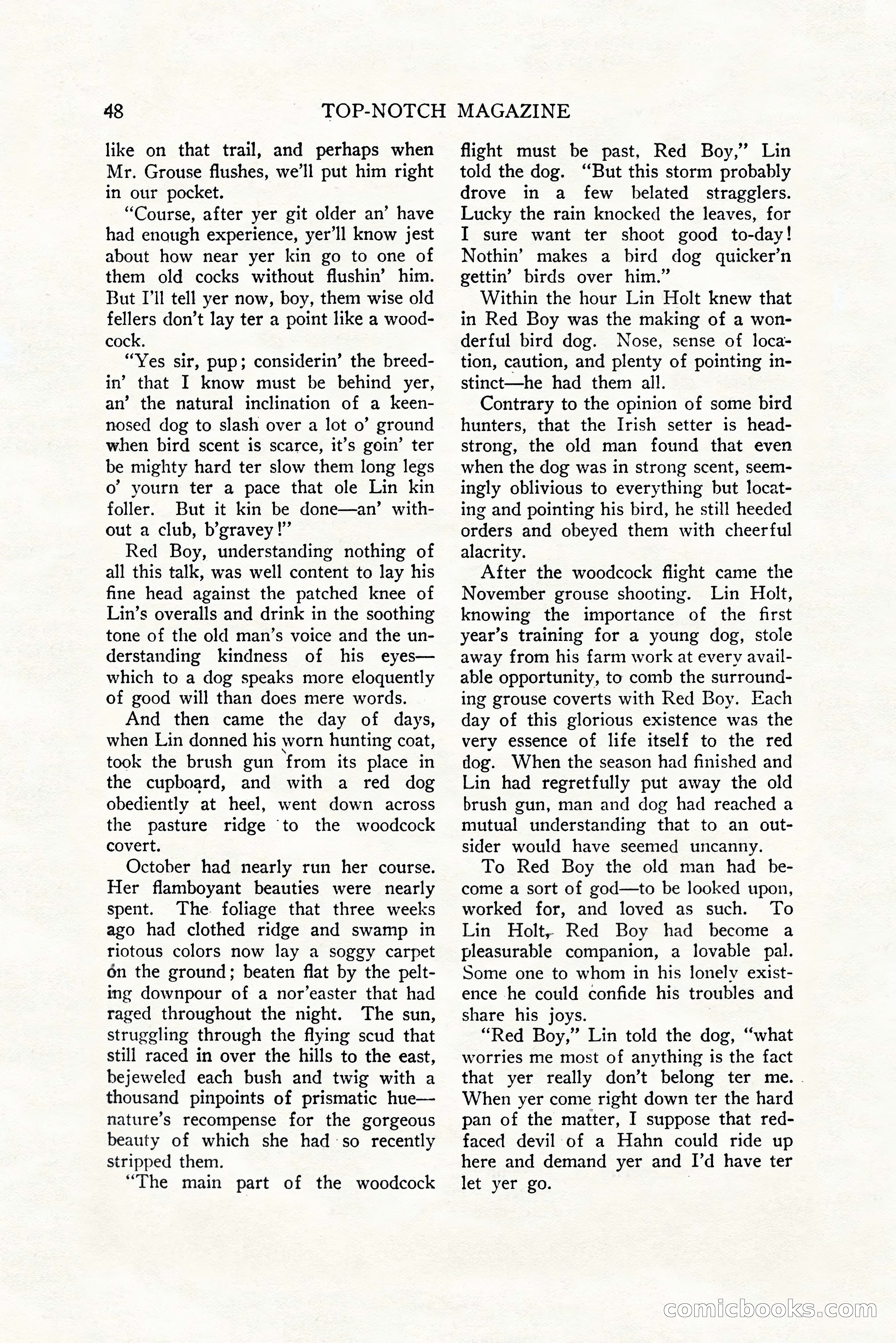 Top-Notch Magazine, December 1, 1927 — page 66 of 172