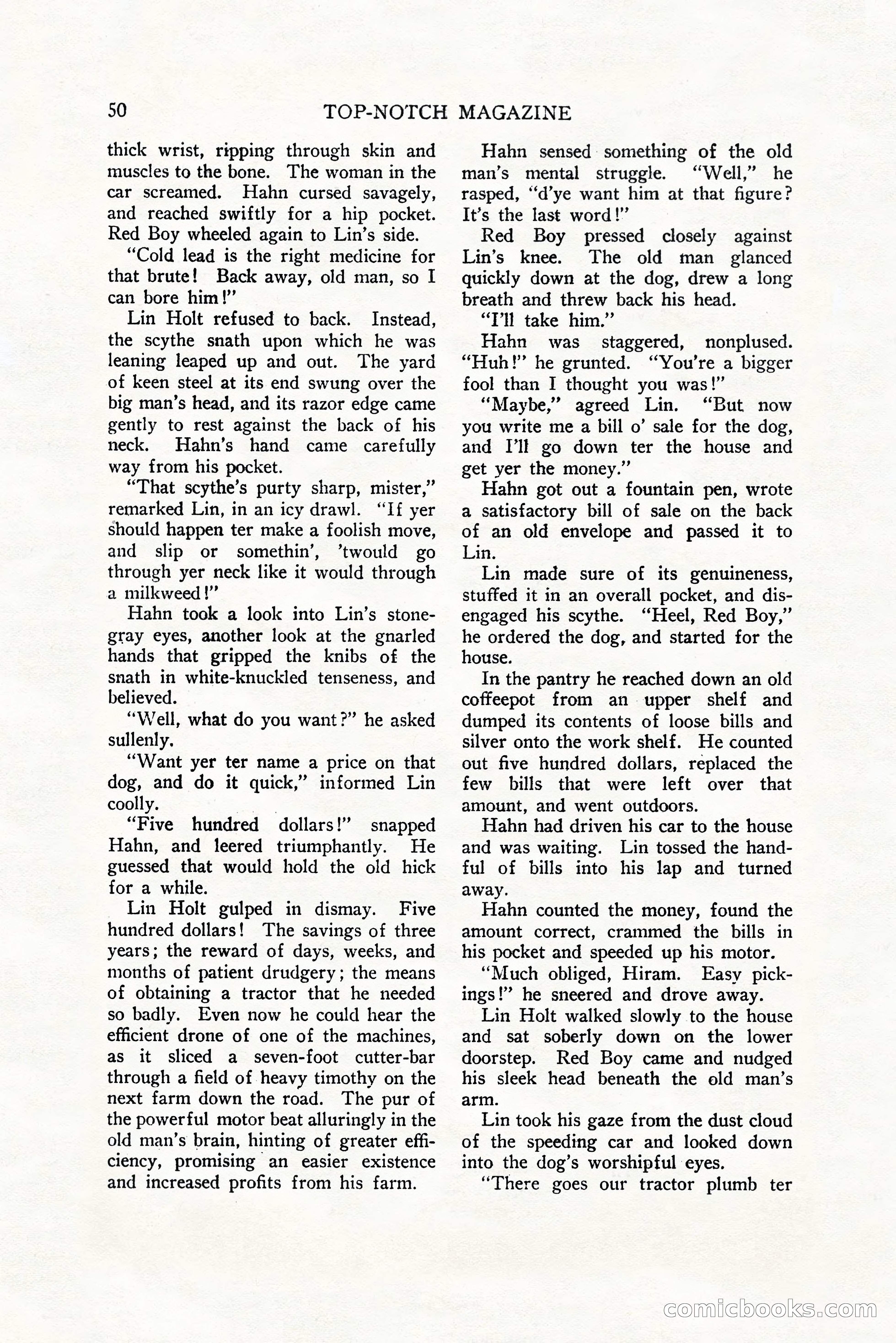 Top-Notch Magazine, December 1, 1927 — page 68 of 172