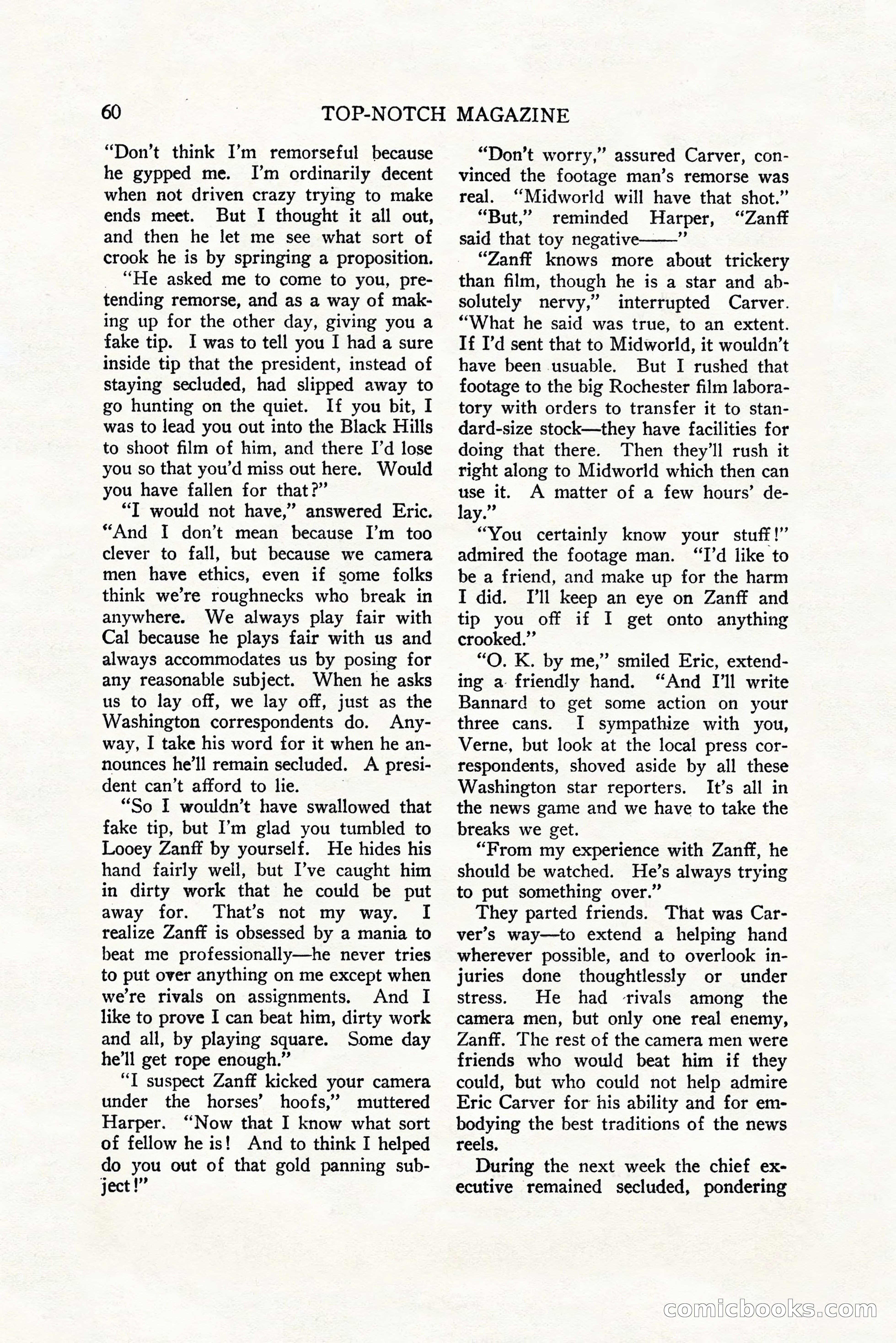 Top-Notch Magazine, December 1, 1927 — page 78 of 172