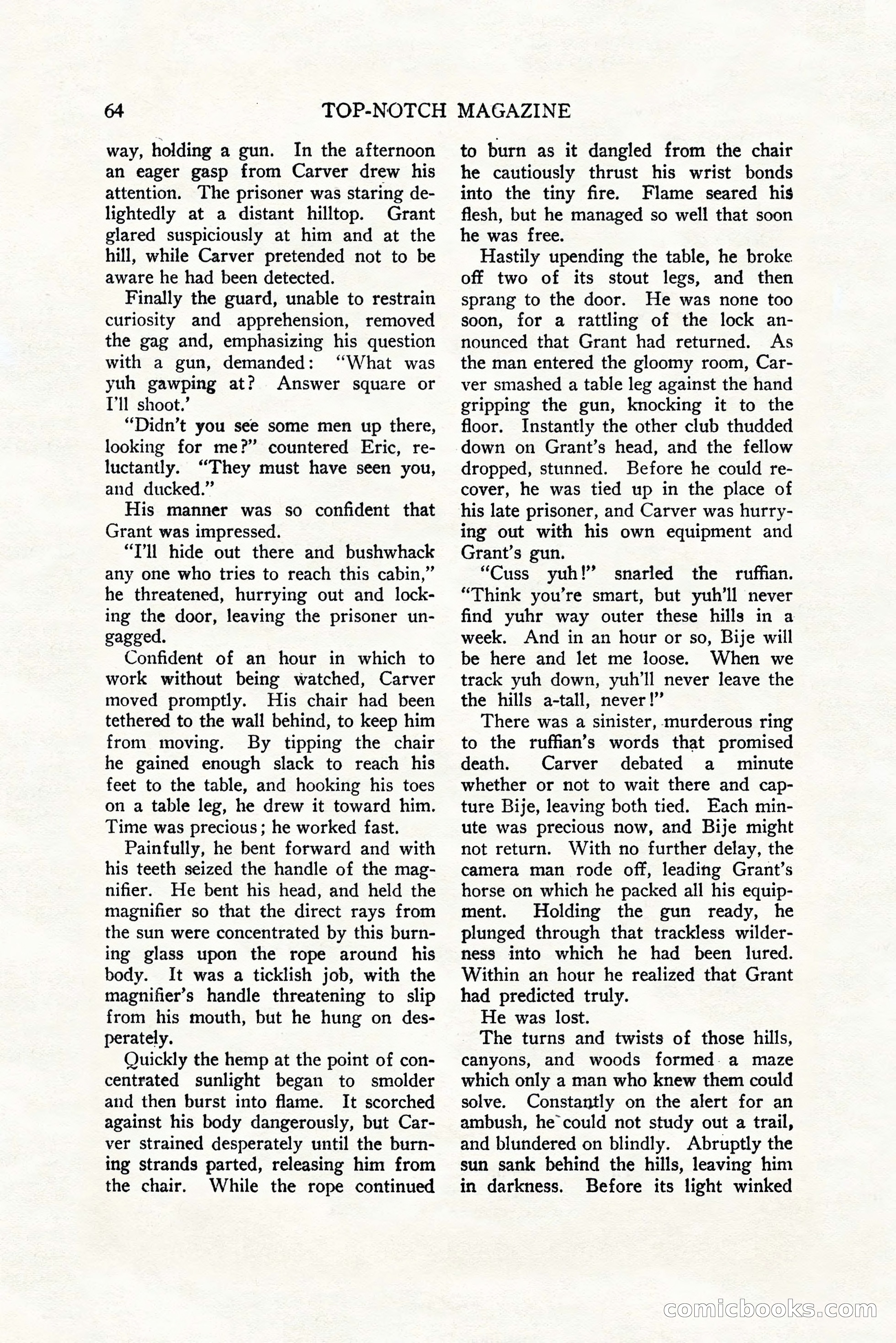 Top-Notch Magazine, December 1, 1927 — page 82 of 172