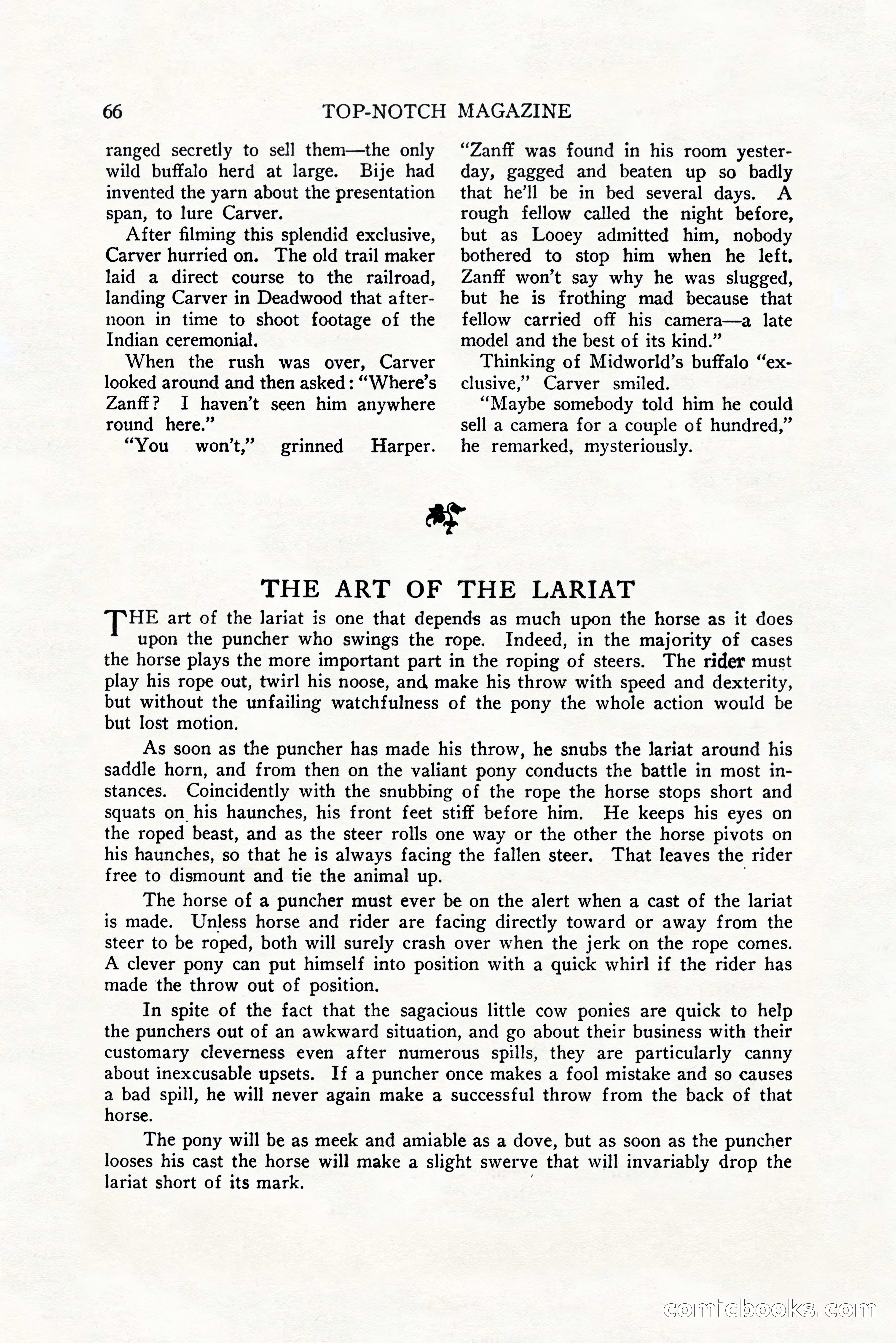 Top-Notch Magazine, December 1, 1927 — page 84 of 172