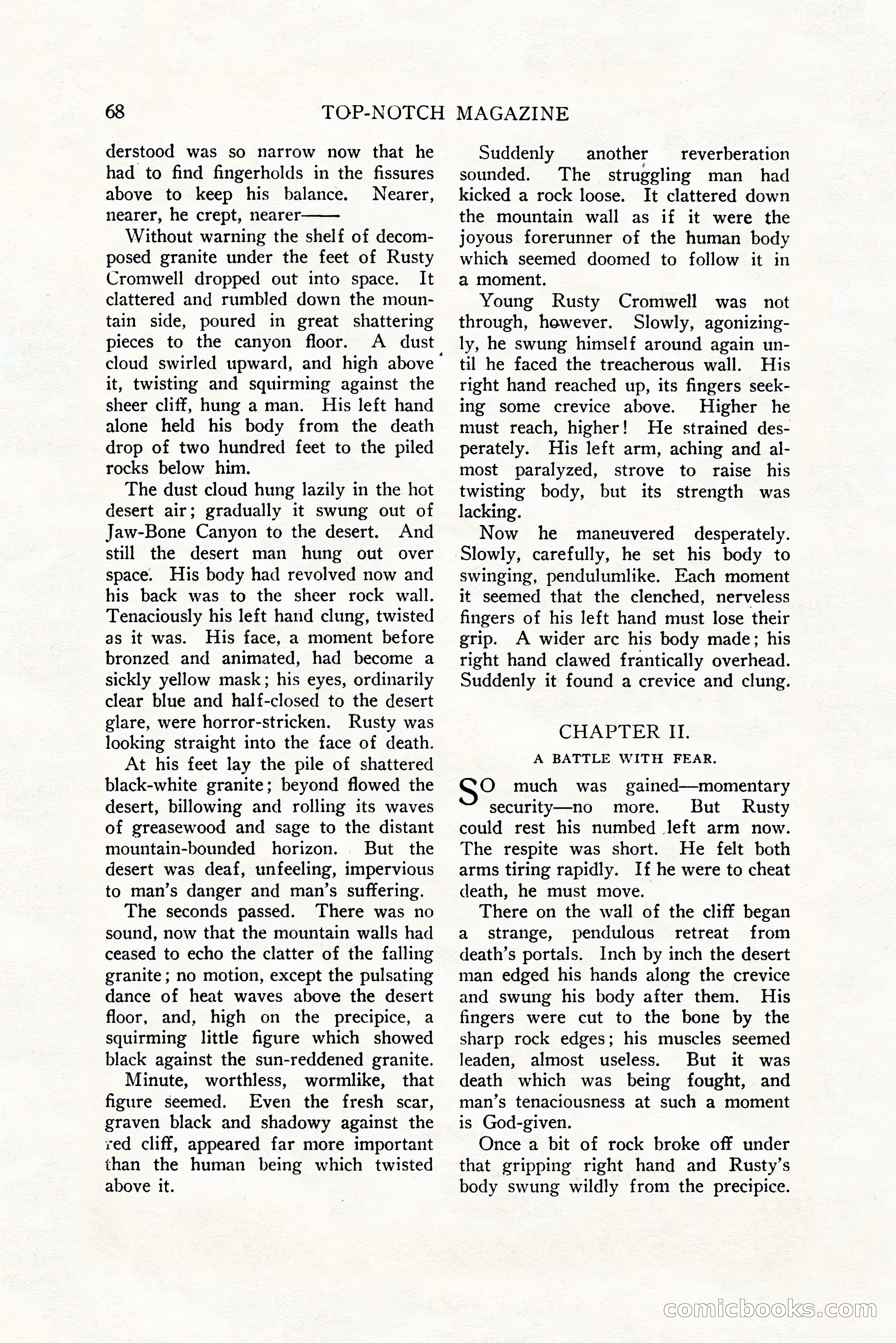 Top-Notch Magazine, December 1, 1927 — page 86 of 172