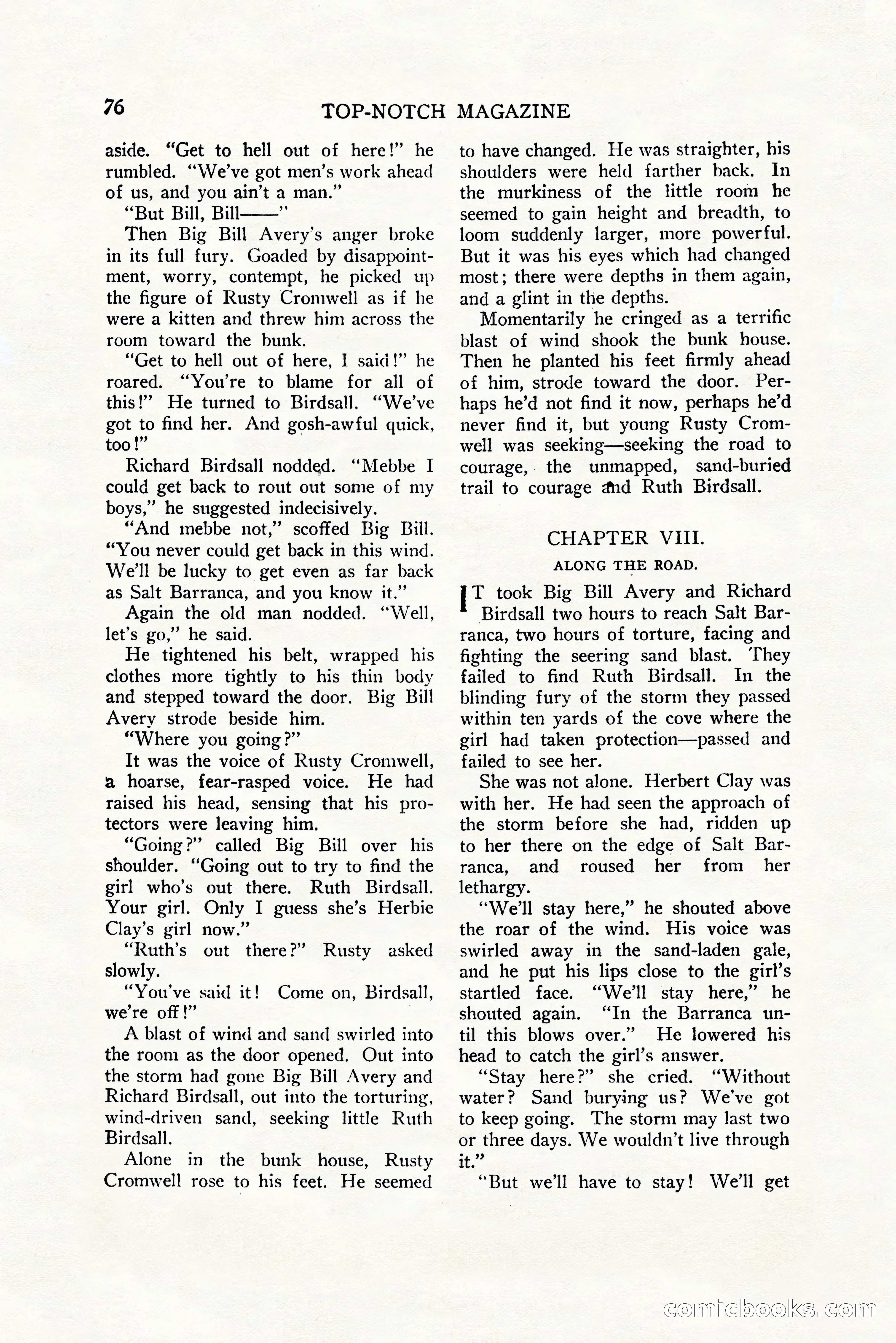 Top-Notch Magazine, December 1, 1927 — page 94 of 172