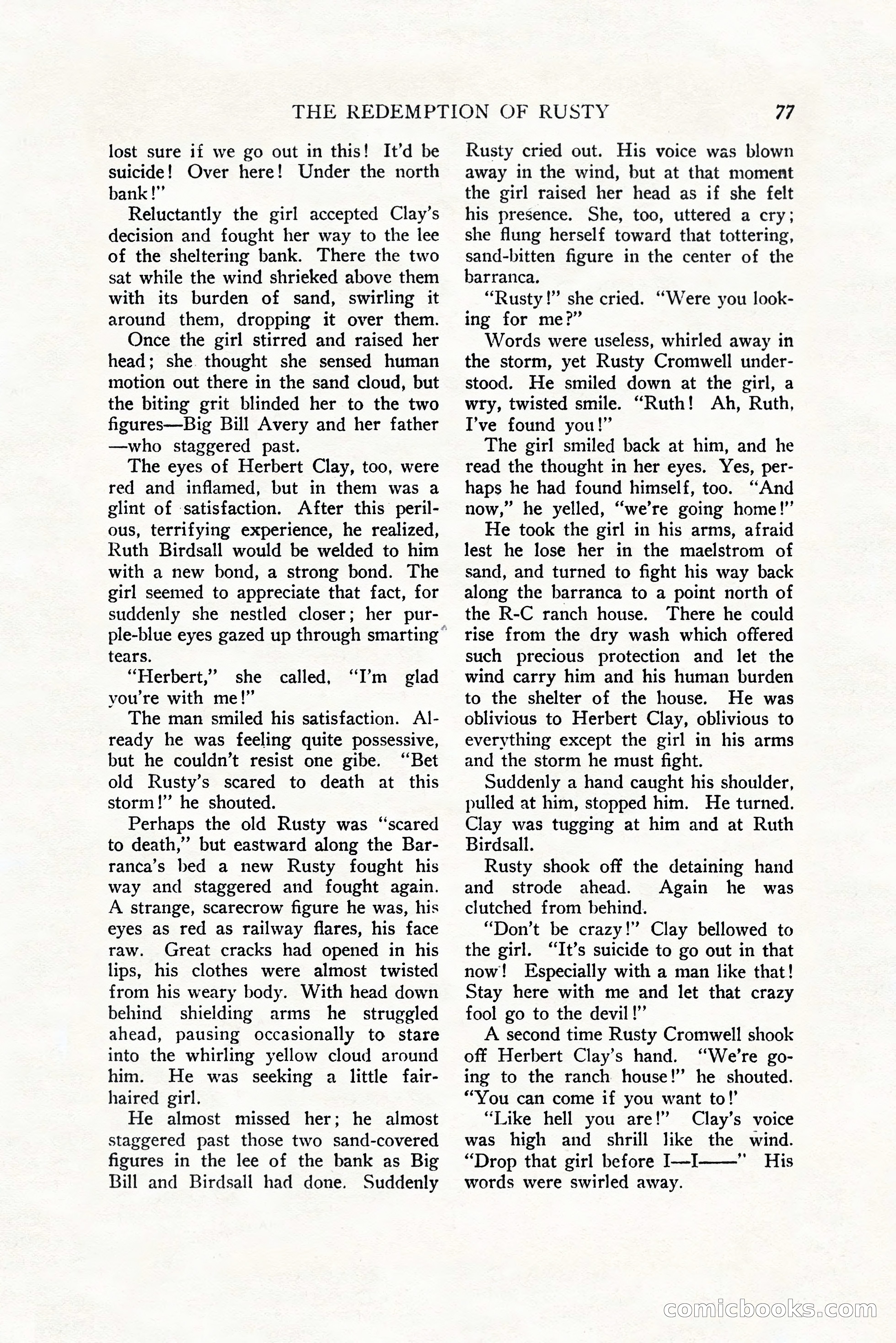 Top-Notch Magazine, December 1, 1927 — page 95 of 172