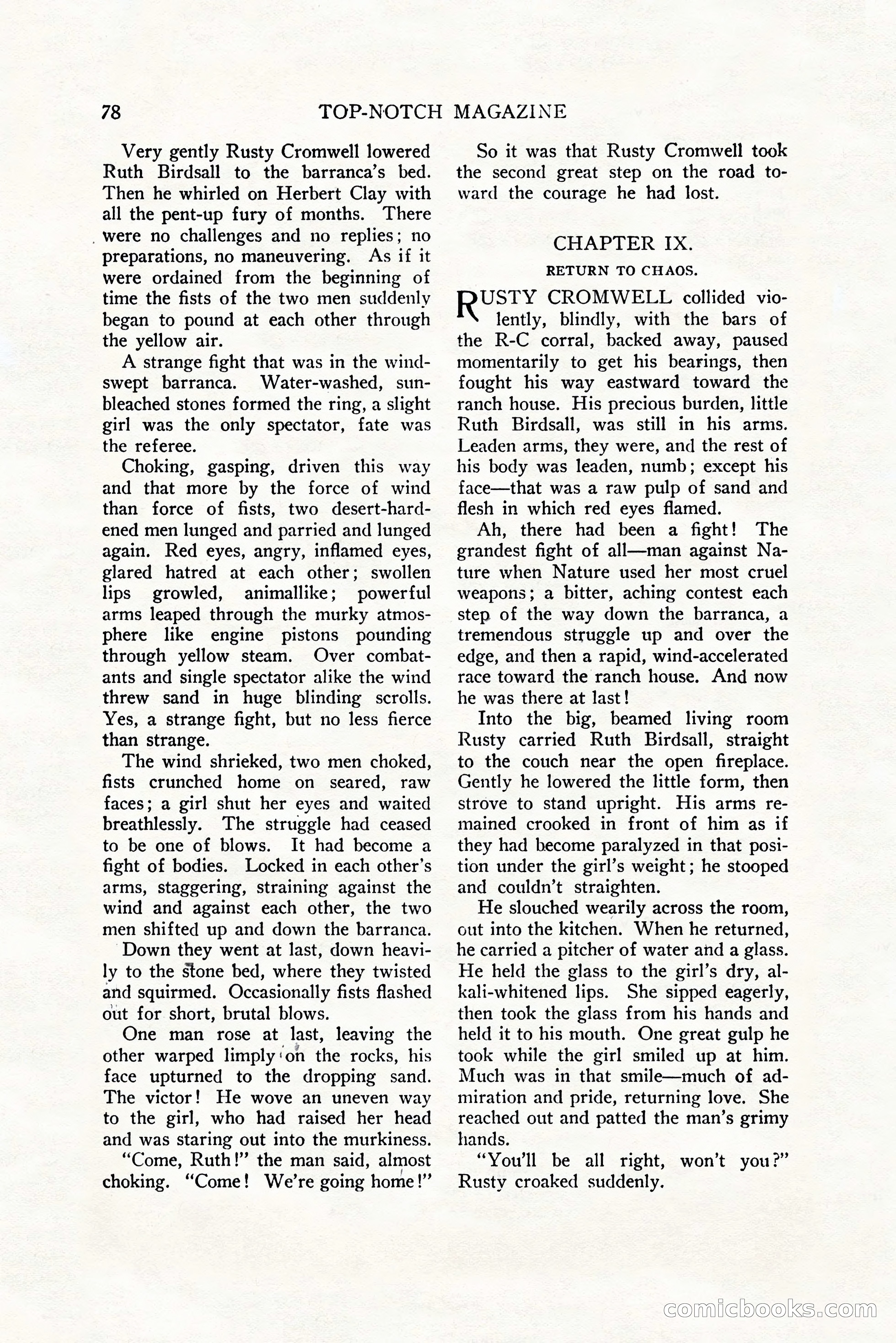 Top-Notch Magazine, December 1, 1927 — page 96 of 172