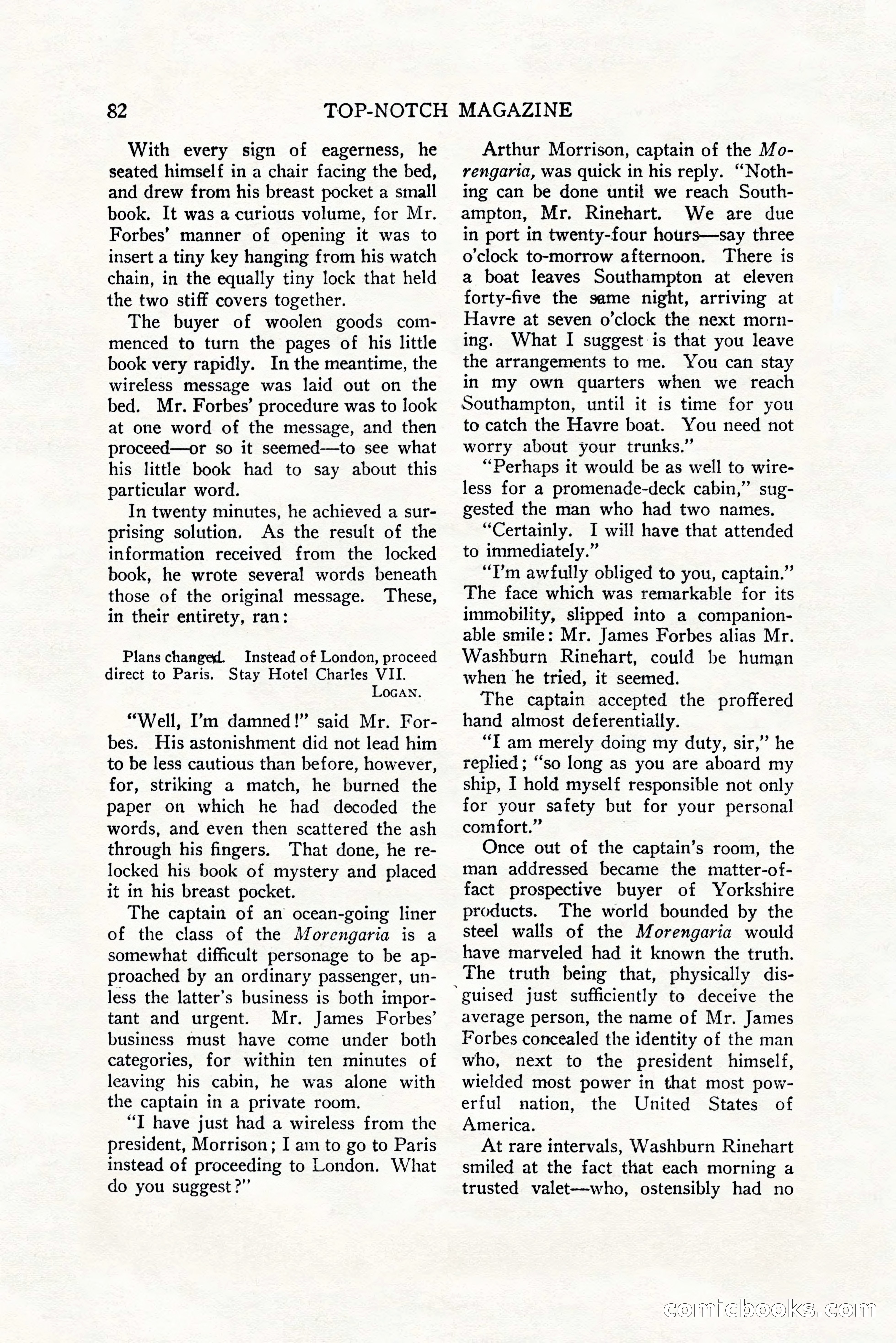 Top-Notch Magazine, December 1, 1927 — page 100 of 172