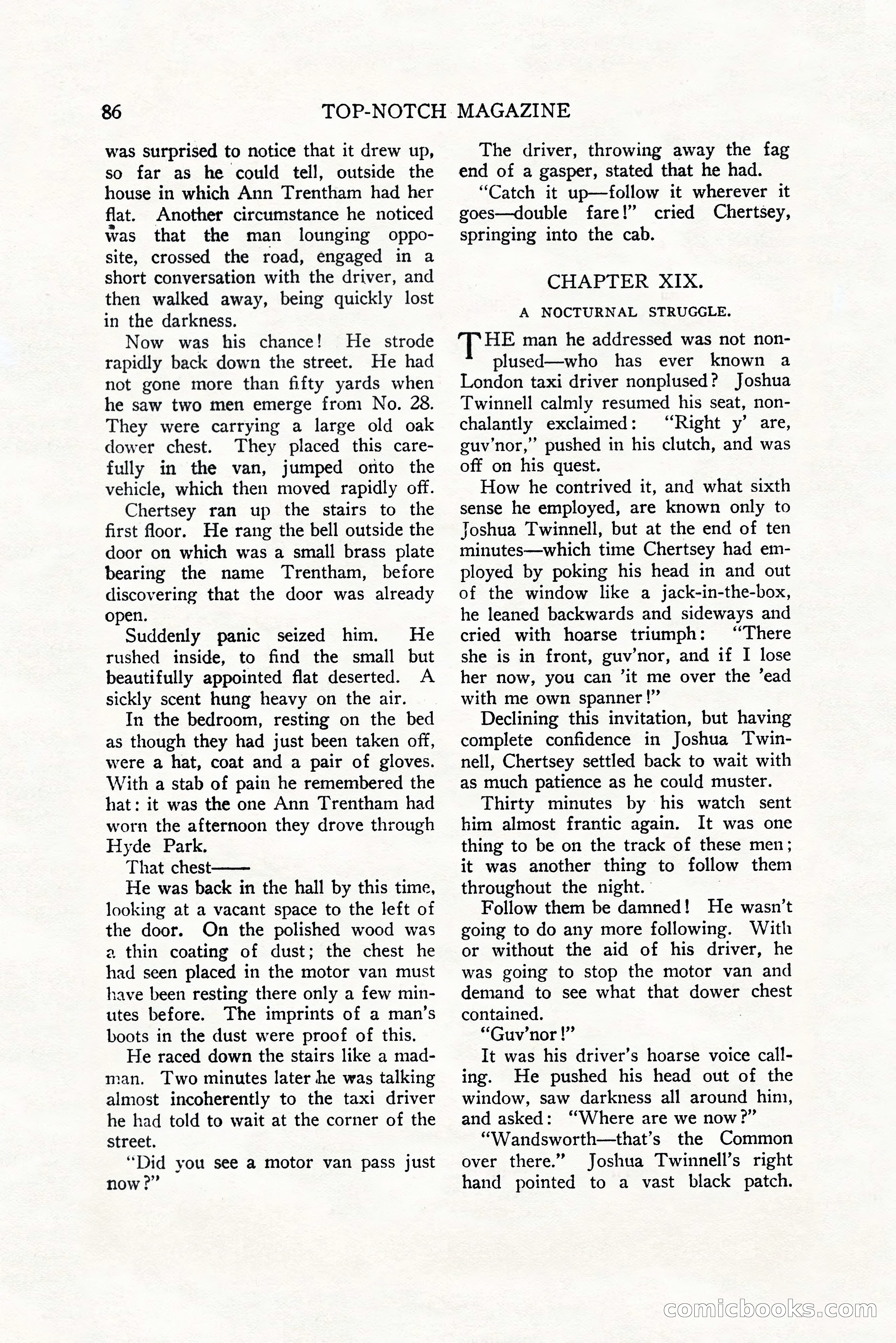 Top-Notch Magazine, December 1, 1927 — page 104 of 172