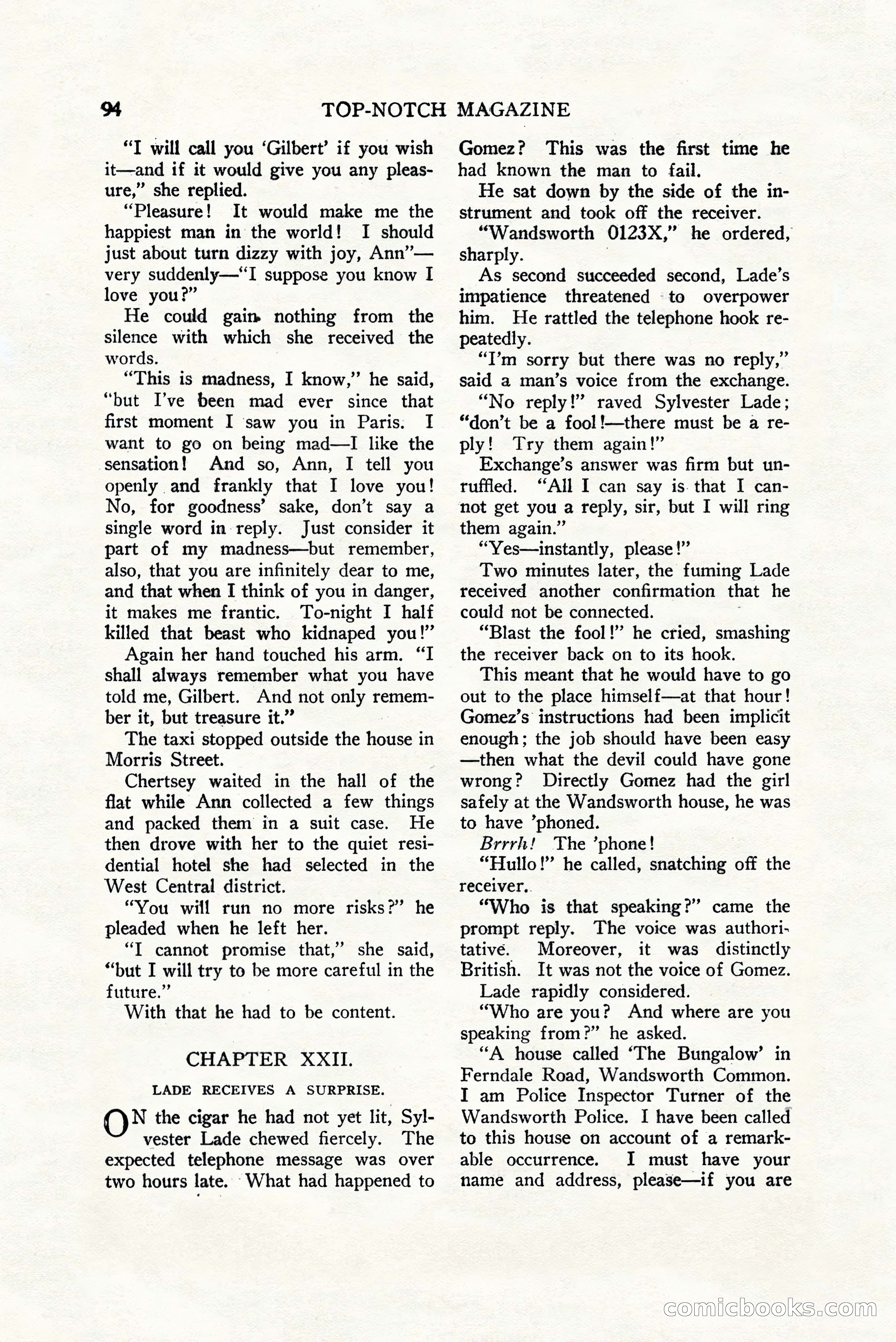 Top-Notch Magazine, December 1, 1927 — page 112 of 172