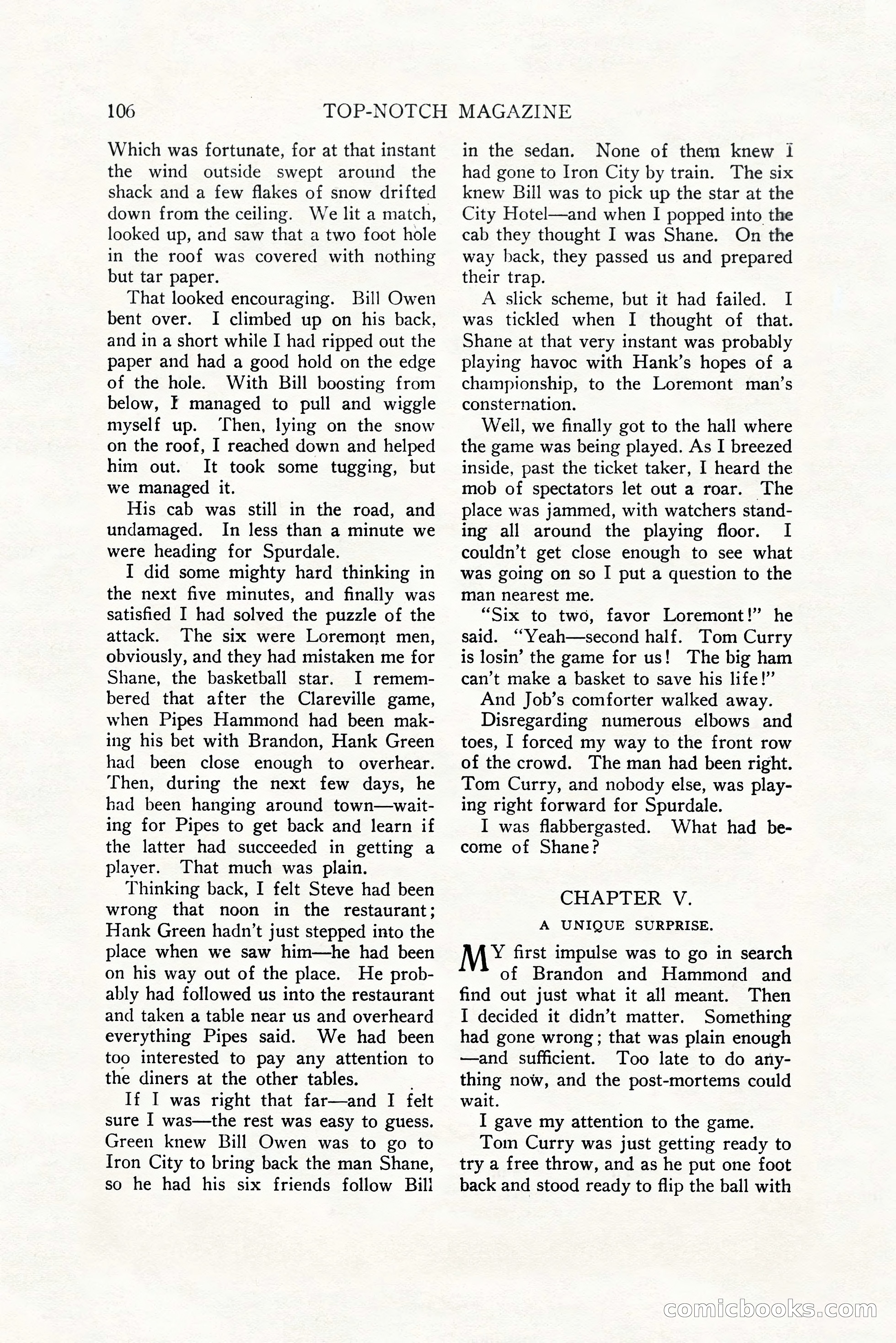 Top-Notch Magazine, December 1, 1927 — page 124 of 172