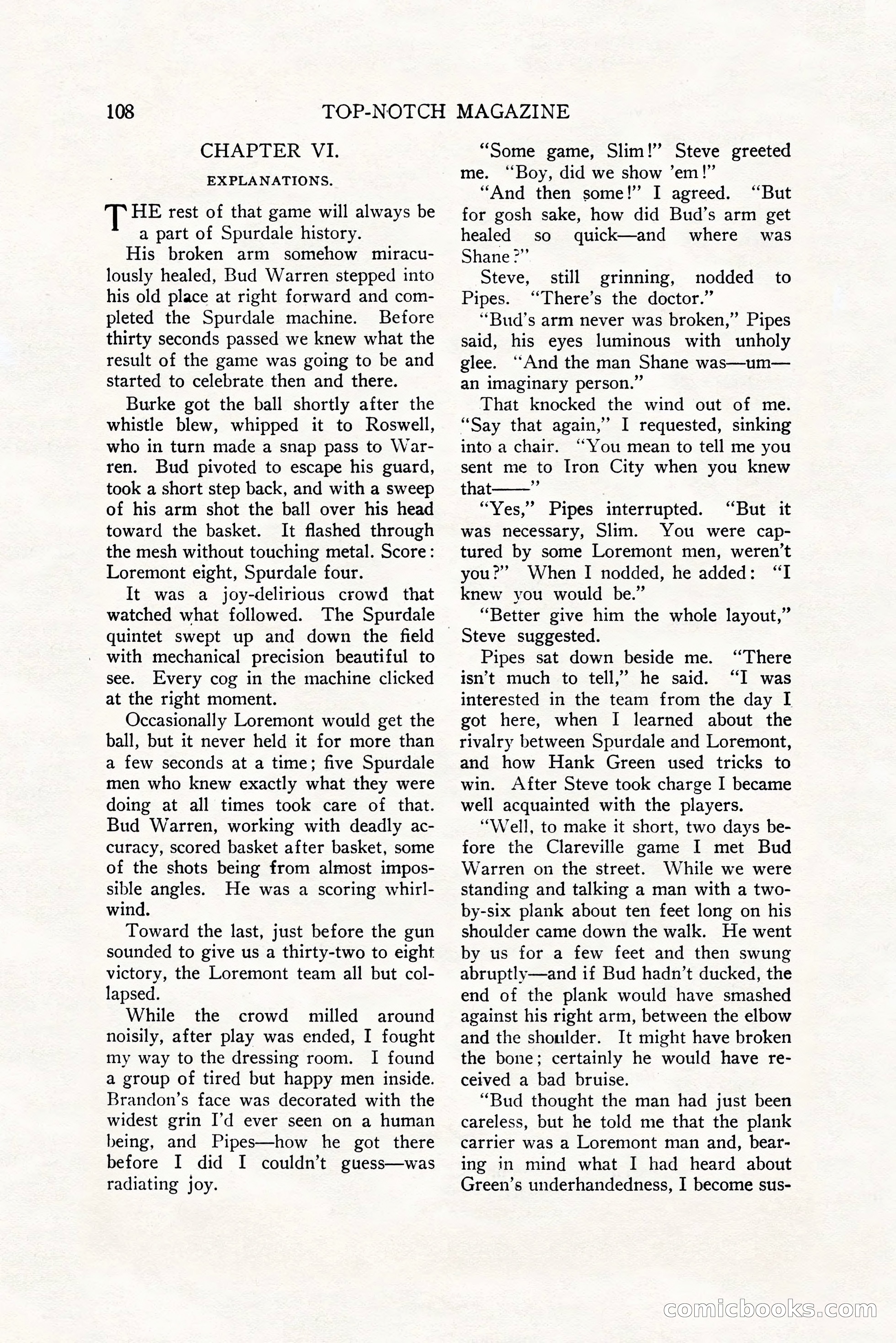 Top-Notch Magazine, December 1, 1927 — page 126 of 172