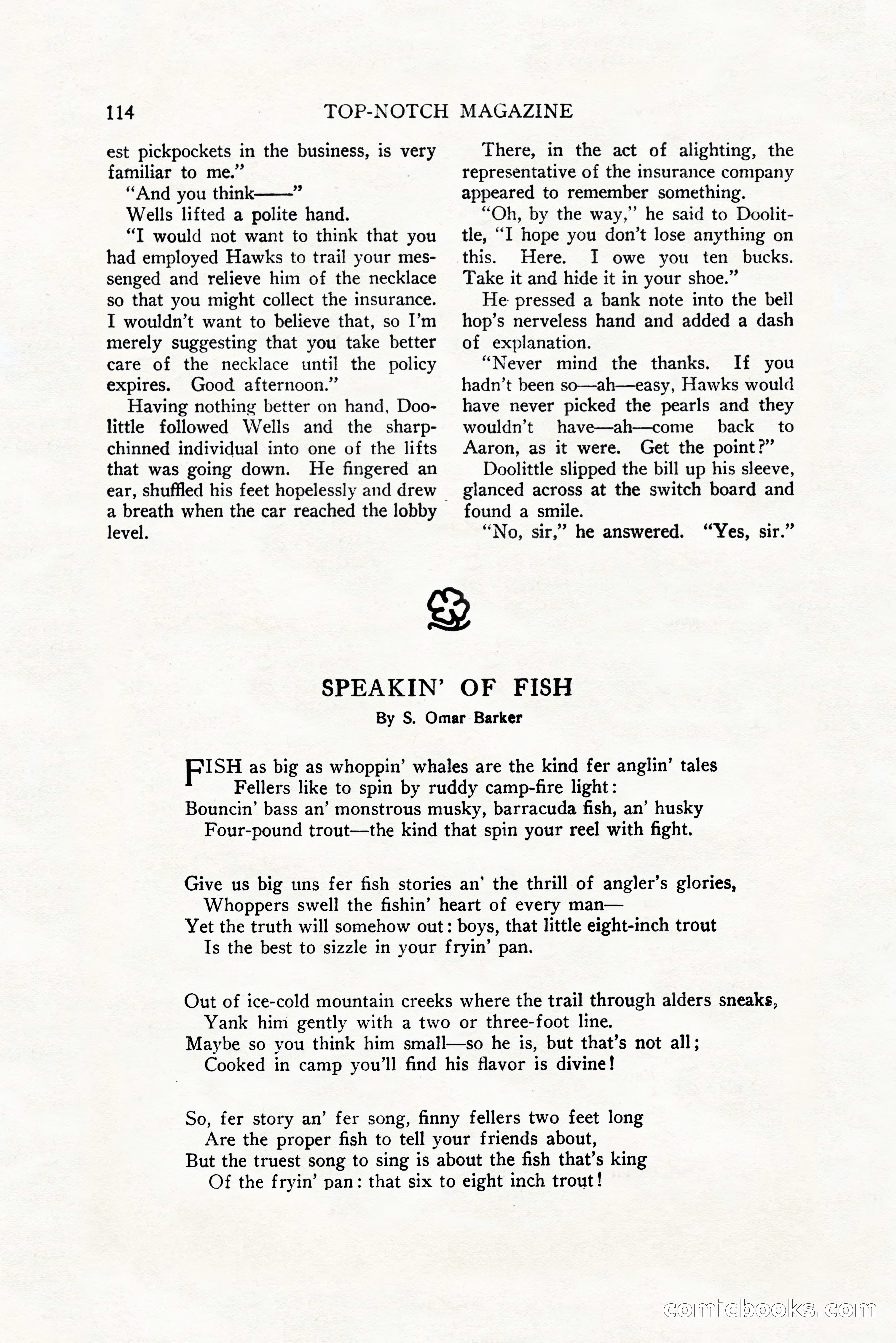Top-Notch Magazine, December 1, 1927 — page 132 of 172