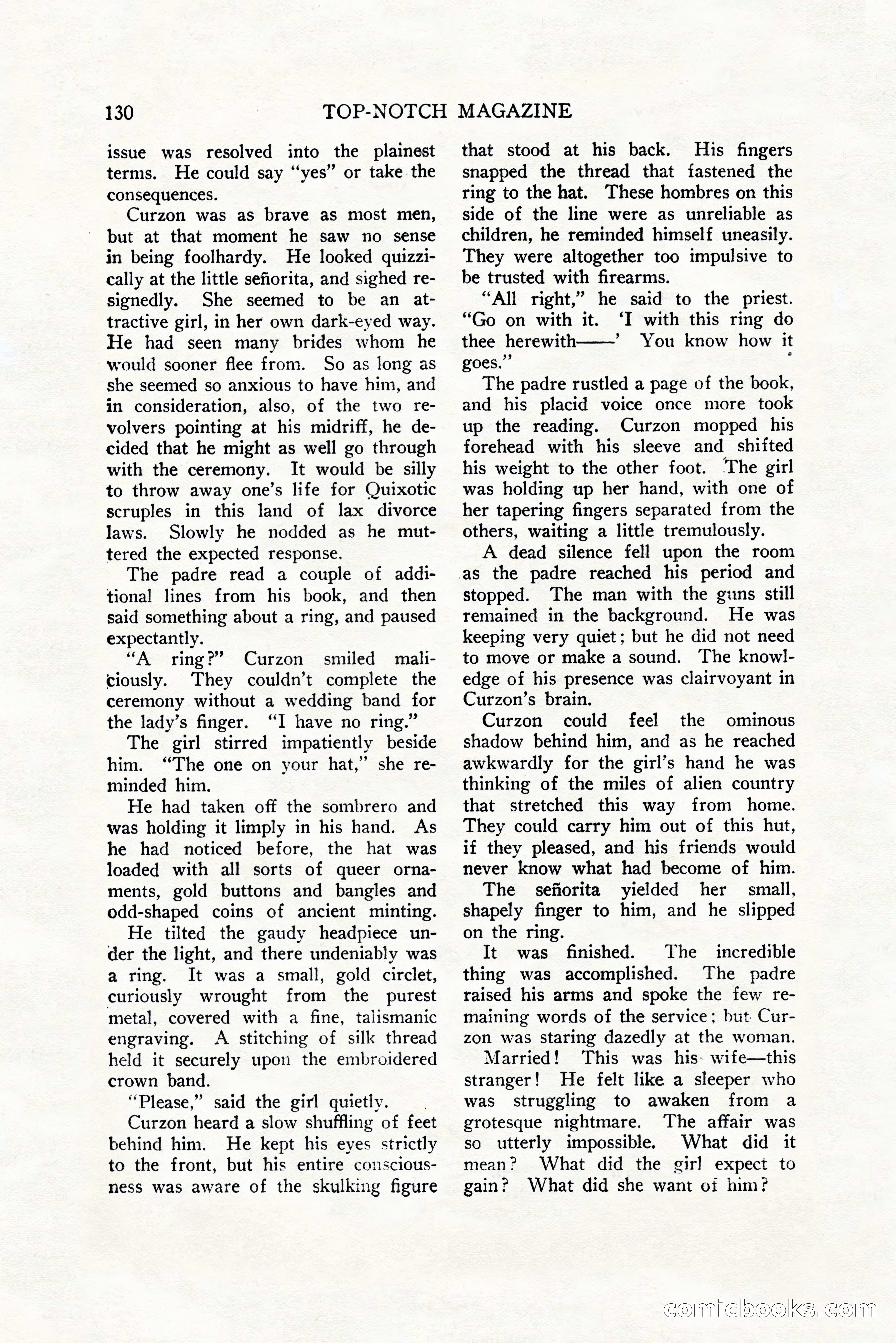 Top-Notch Magazine, December 1, 1927 — page 148 of 172