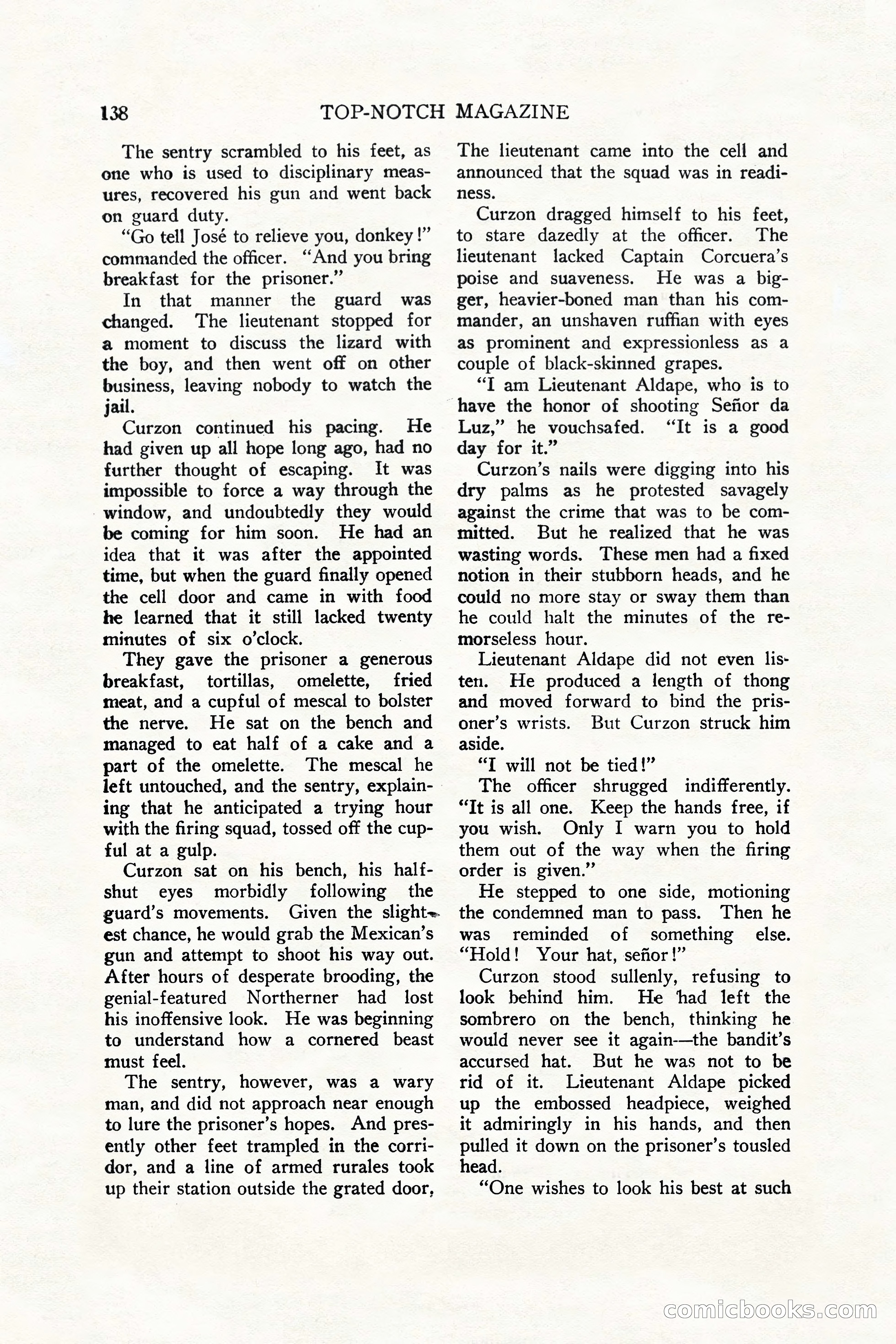 Top-Notch Magazine, December 1, 1927 — page 156 of 172