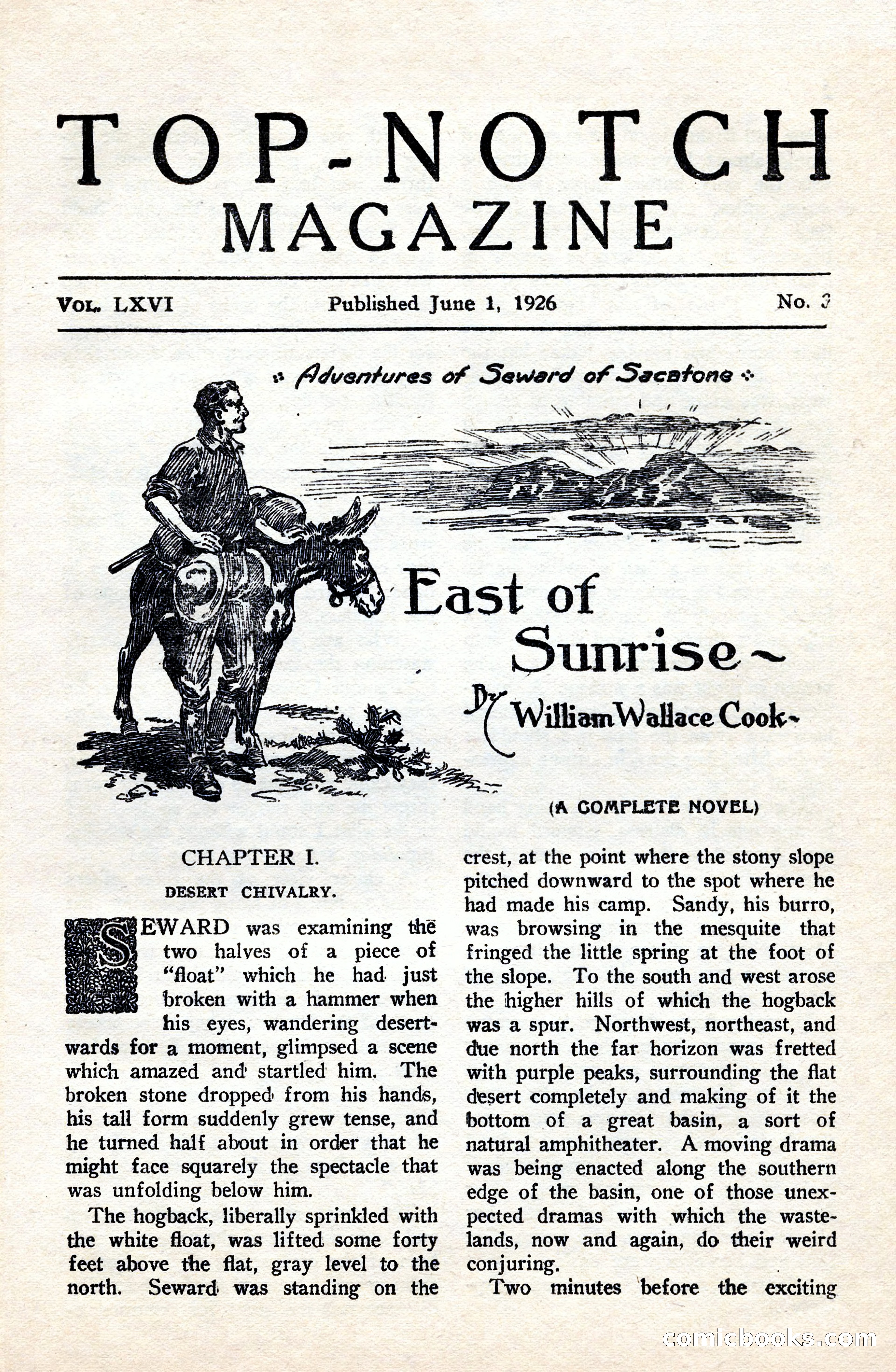 Top-Notch Magazine, June 1, 1926 — page 21 of 174