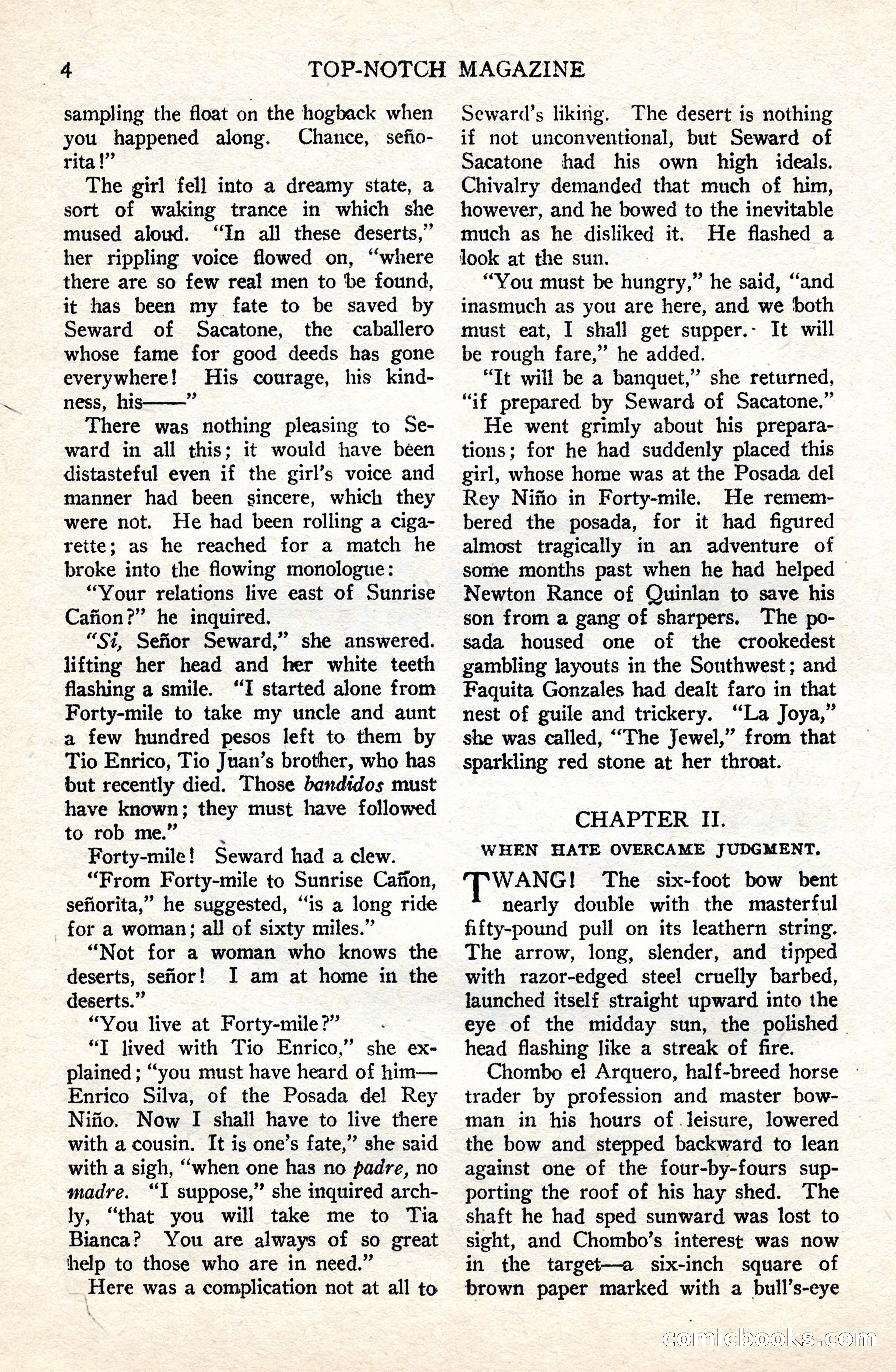 Top-Notch Magazine, June 1, 1926 — page 24 of 174