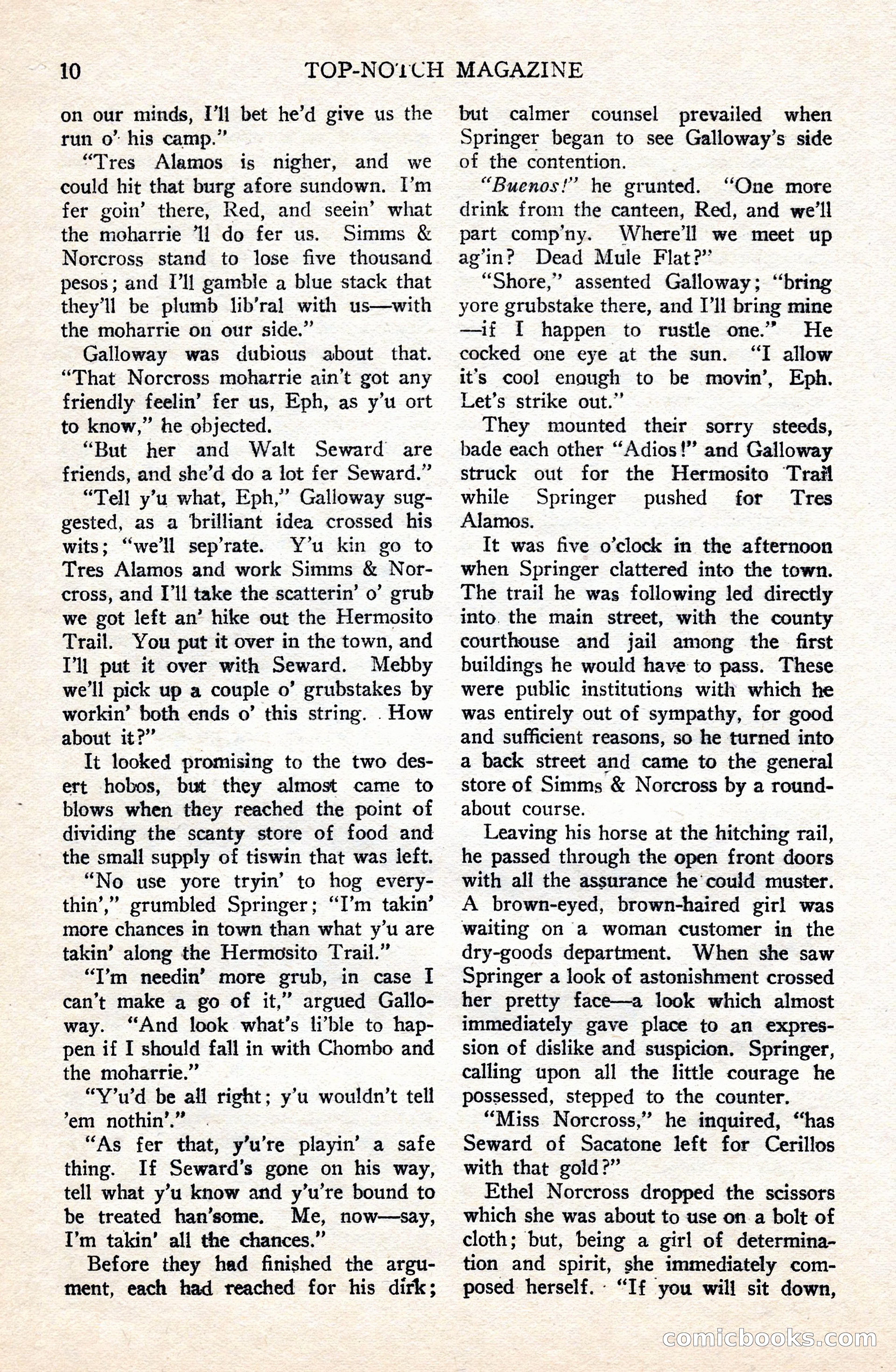 Top-Notch Magazine, June 1, 1926 — page 30 of 174