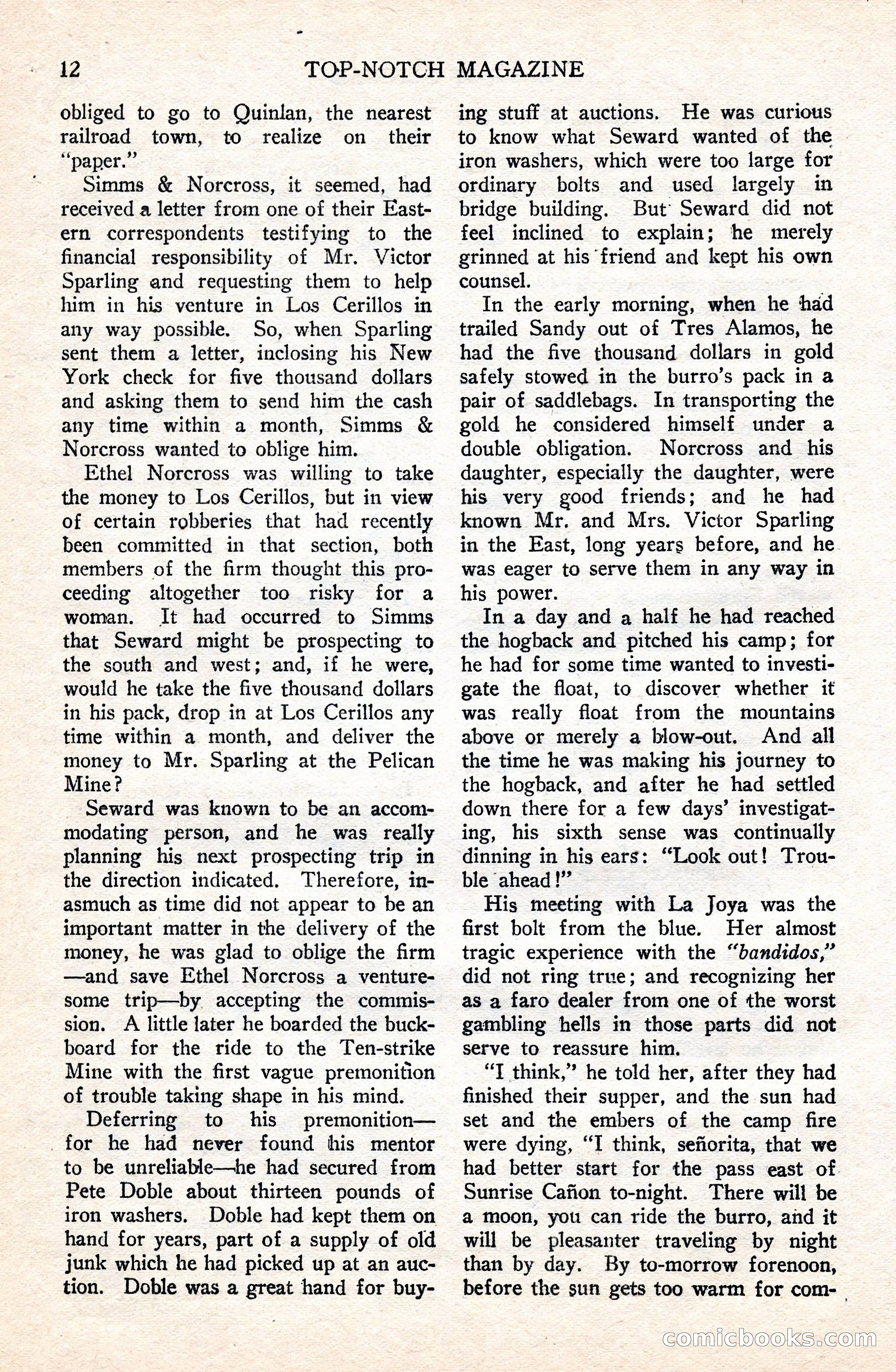 Top-Notch Magazine, June 1, 1926 — page 32 of 174