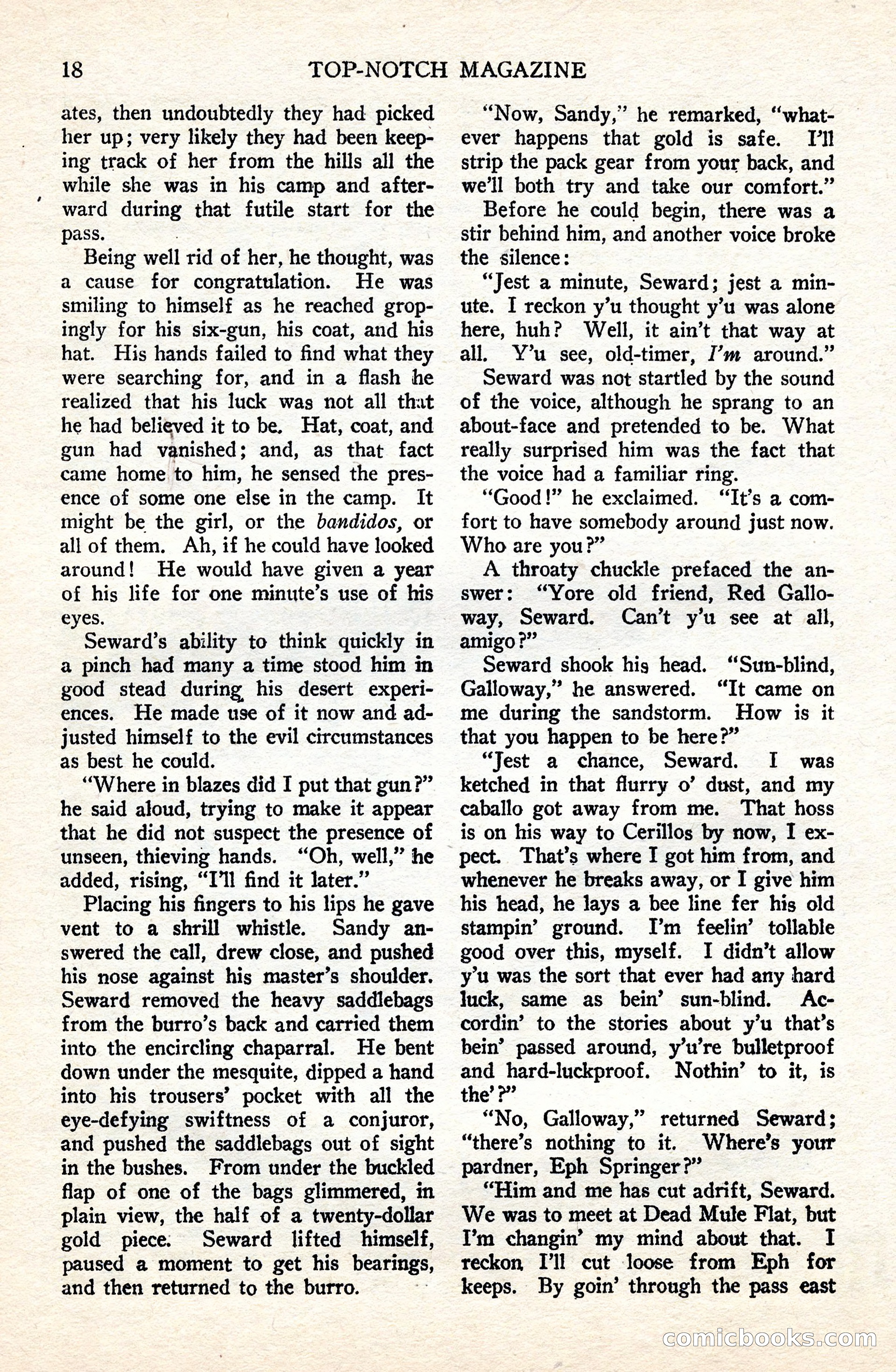 Top-Notch Magazine, June 1, 1926 — page 38 of 174