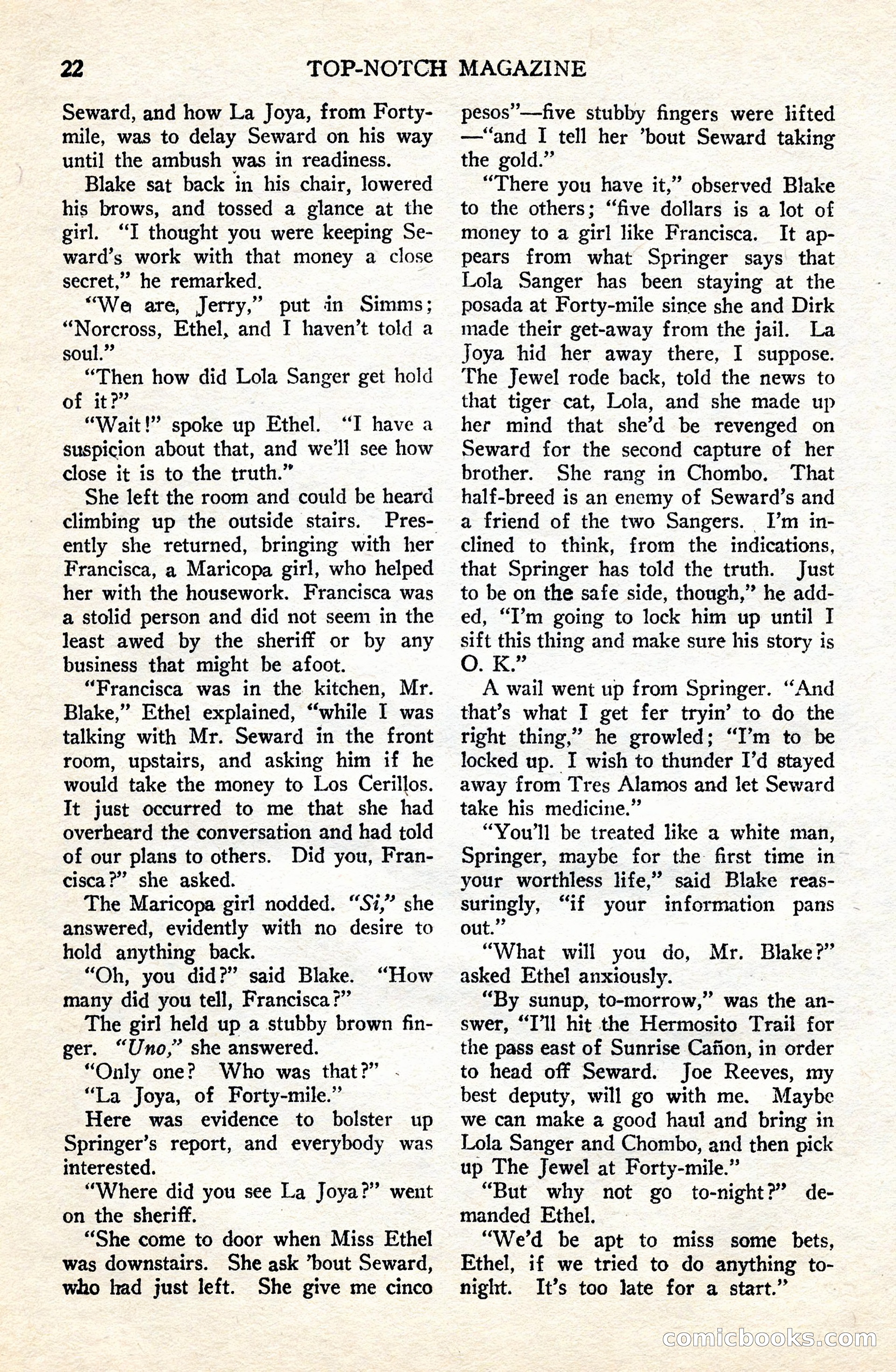 Top-Notch Magazine, June 1, 1926 — page 42 of 174