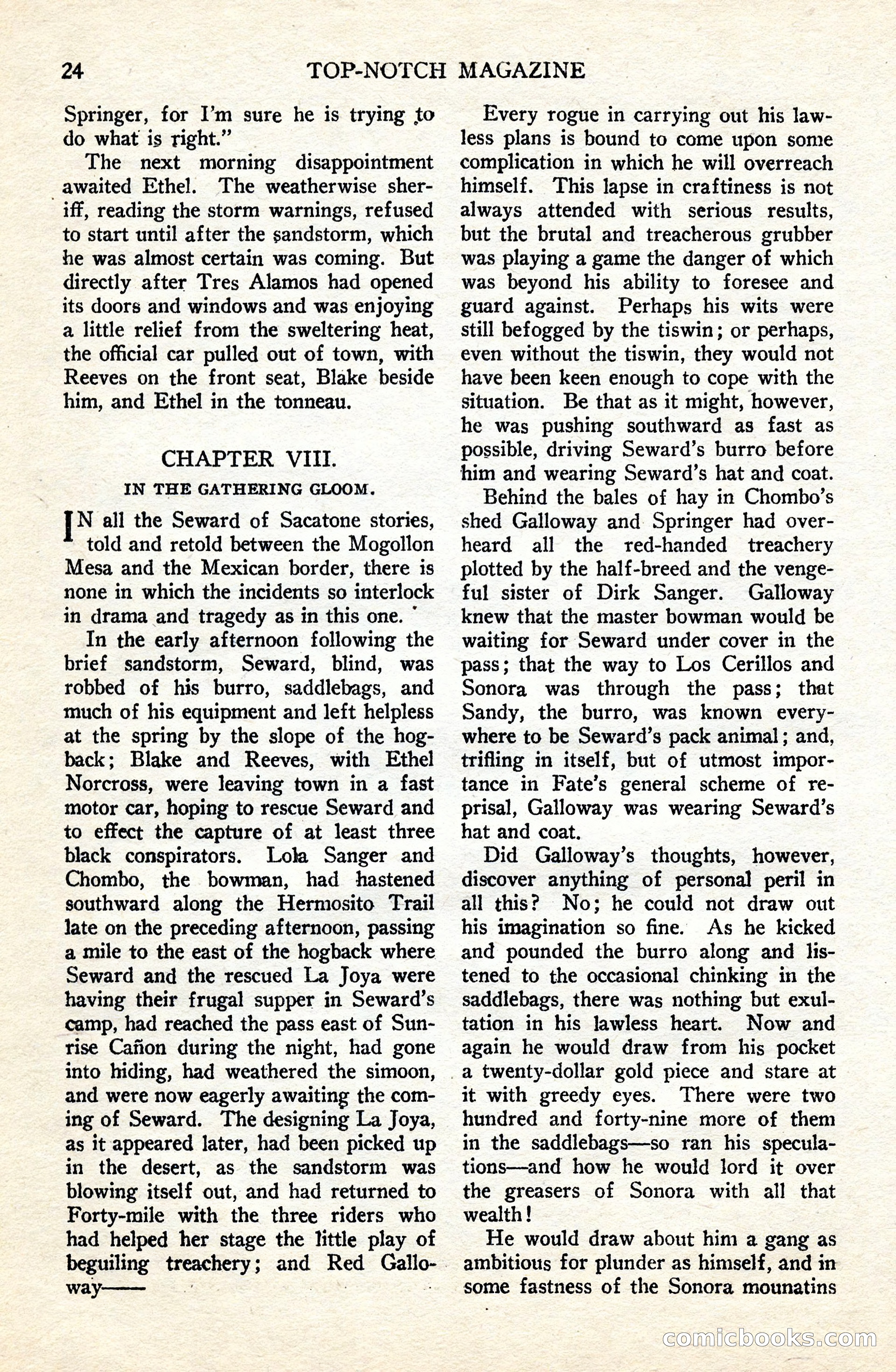 Top-Notch Magazine, June 1, 1926 — page 44 of 174
