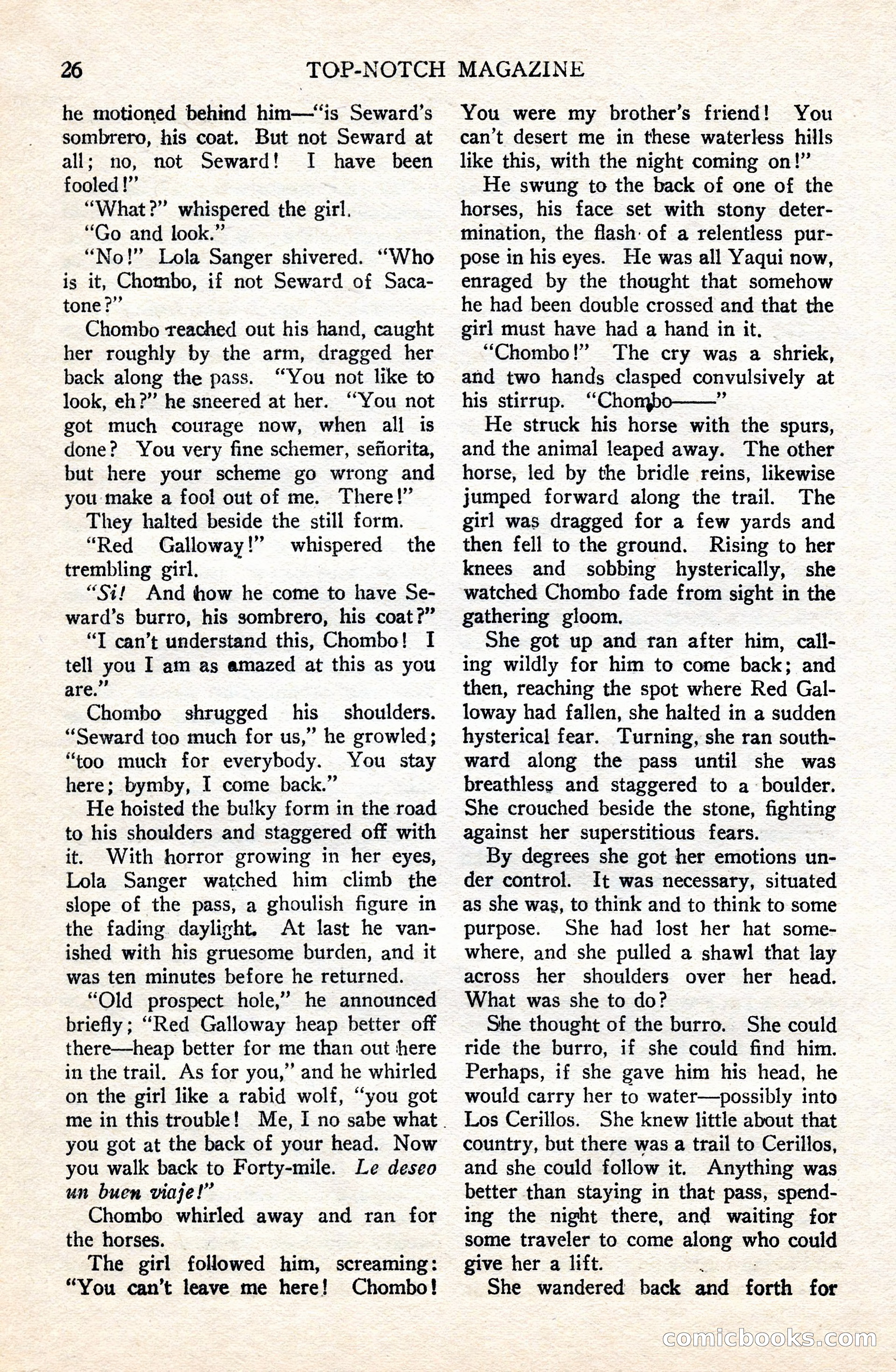 Top-Notch Magazine, June 1, 1926 — page 46 of 174