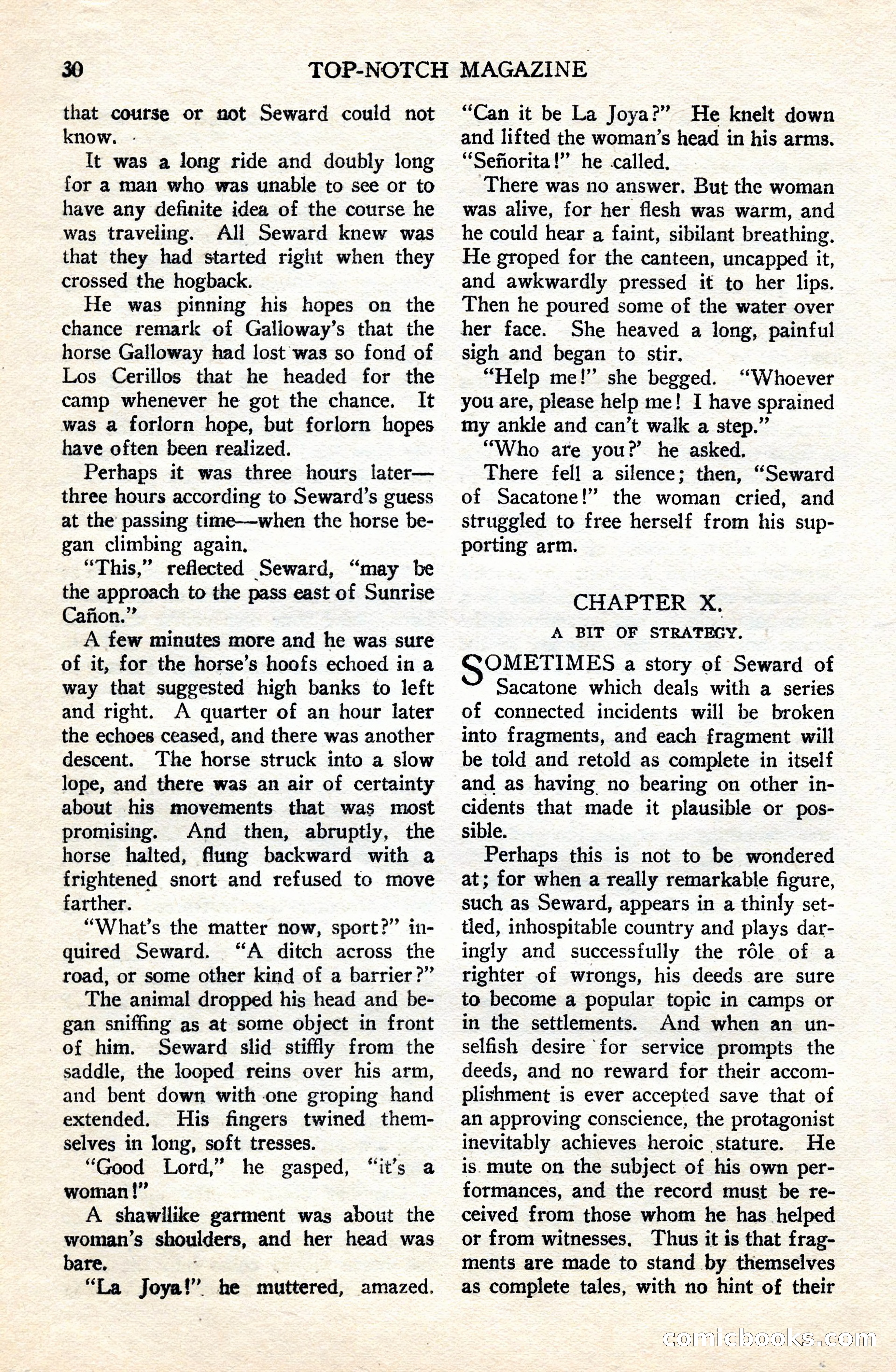 Top-Notch Magazine, June 1, 1926 — page 50 of 174