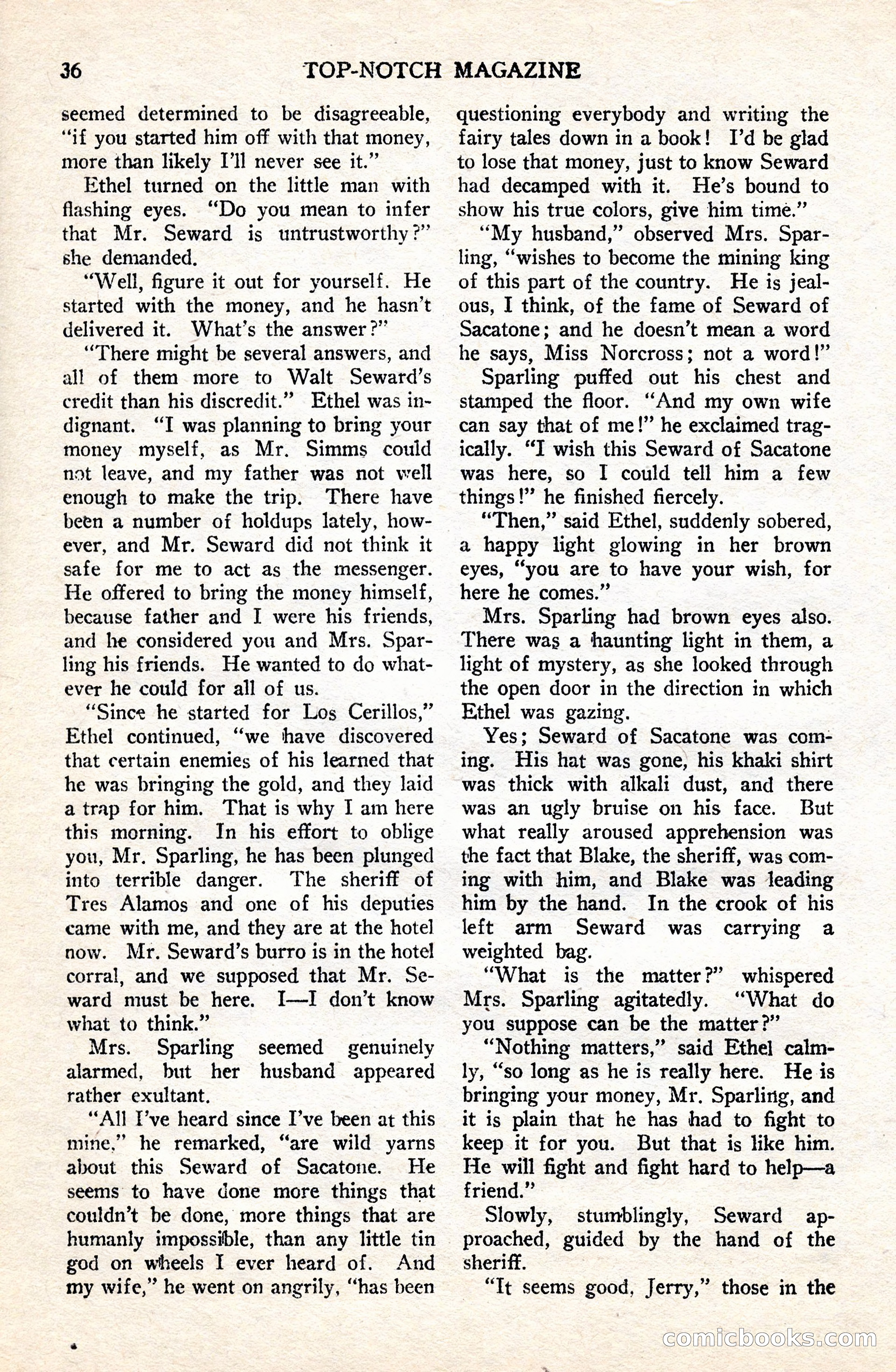 Top-Notch Magazine, June 1, 1926 — page 56 of 174