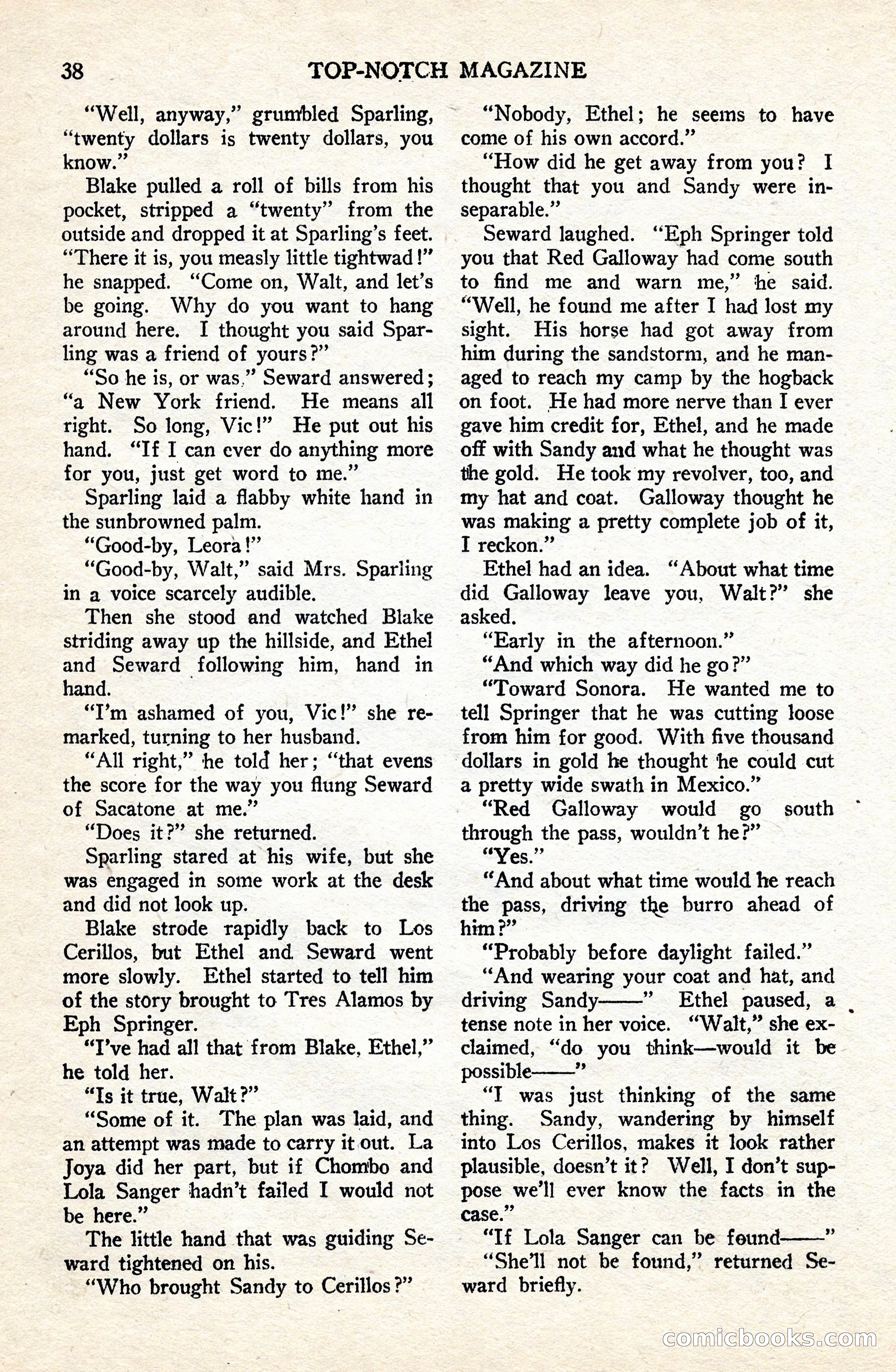 Top-Notch Magazine, June 1, 1926 — page 58 of 174