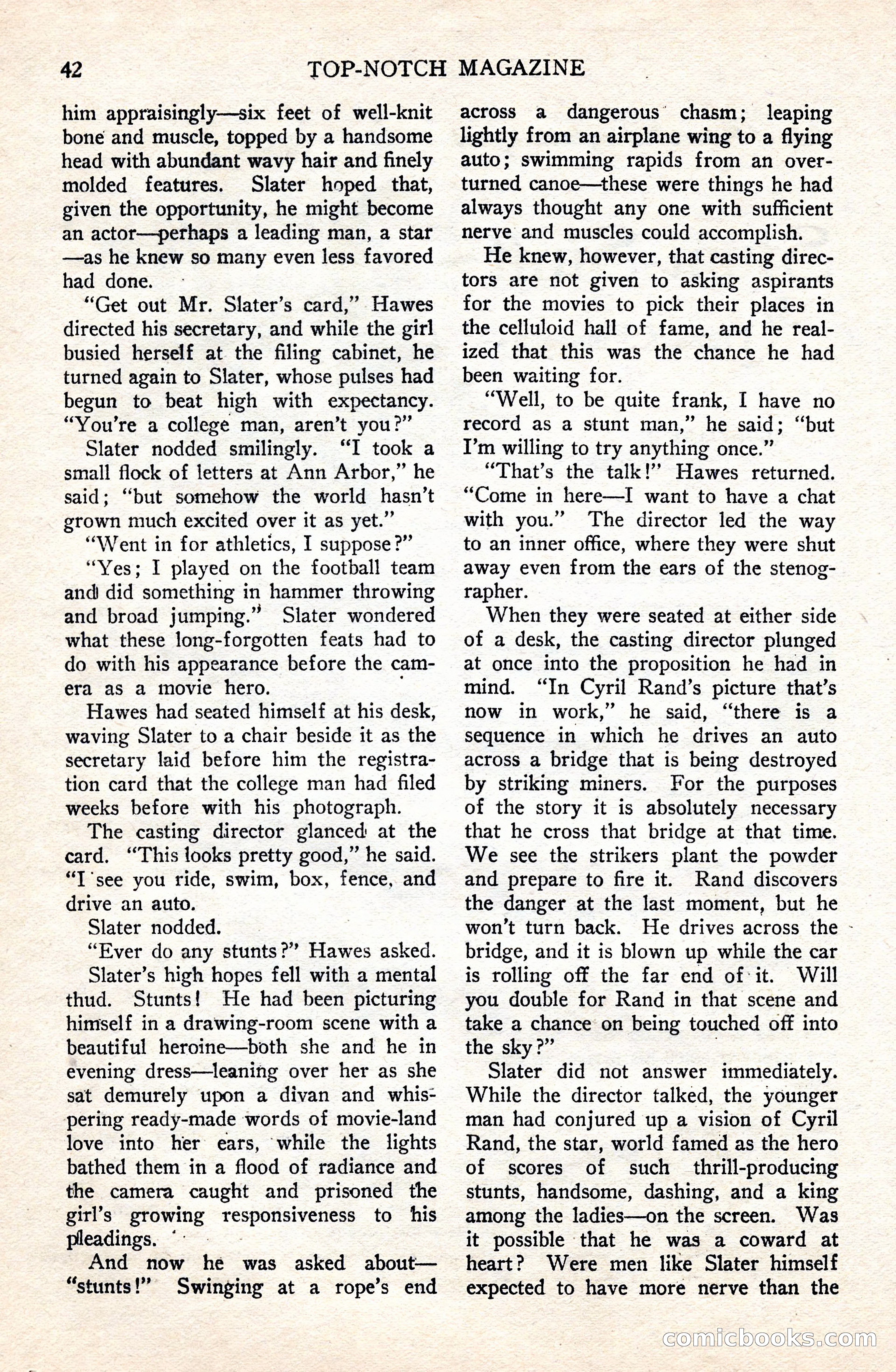 Top-Notch Magazine, June 1, 1926 — page 62 of 174