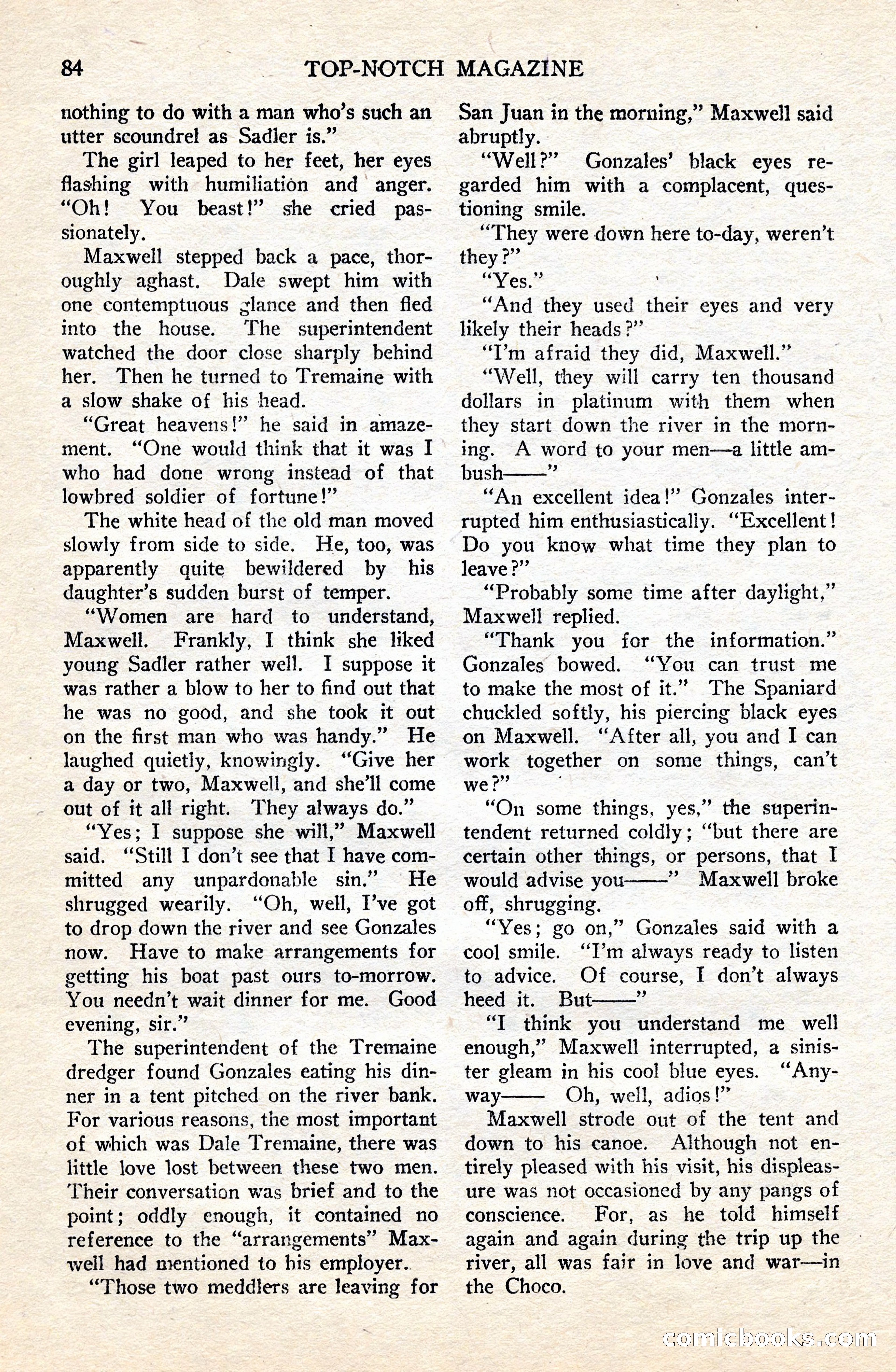Top-Notch Magazine, June 1, 1926 — page 104 of 174