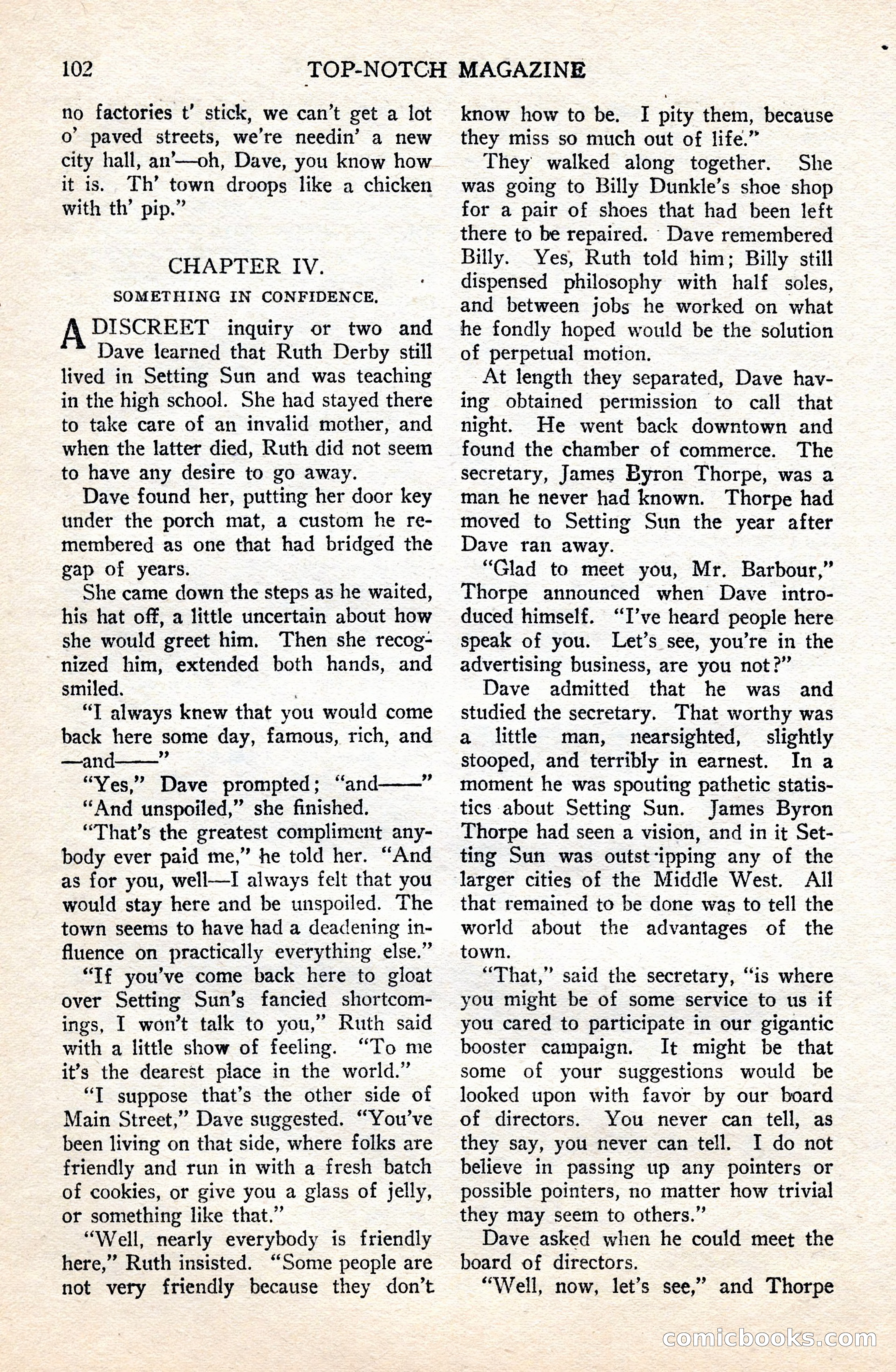 Top-Notch Magazine, June 1, 1926 — page 122 of 174