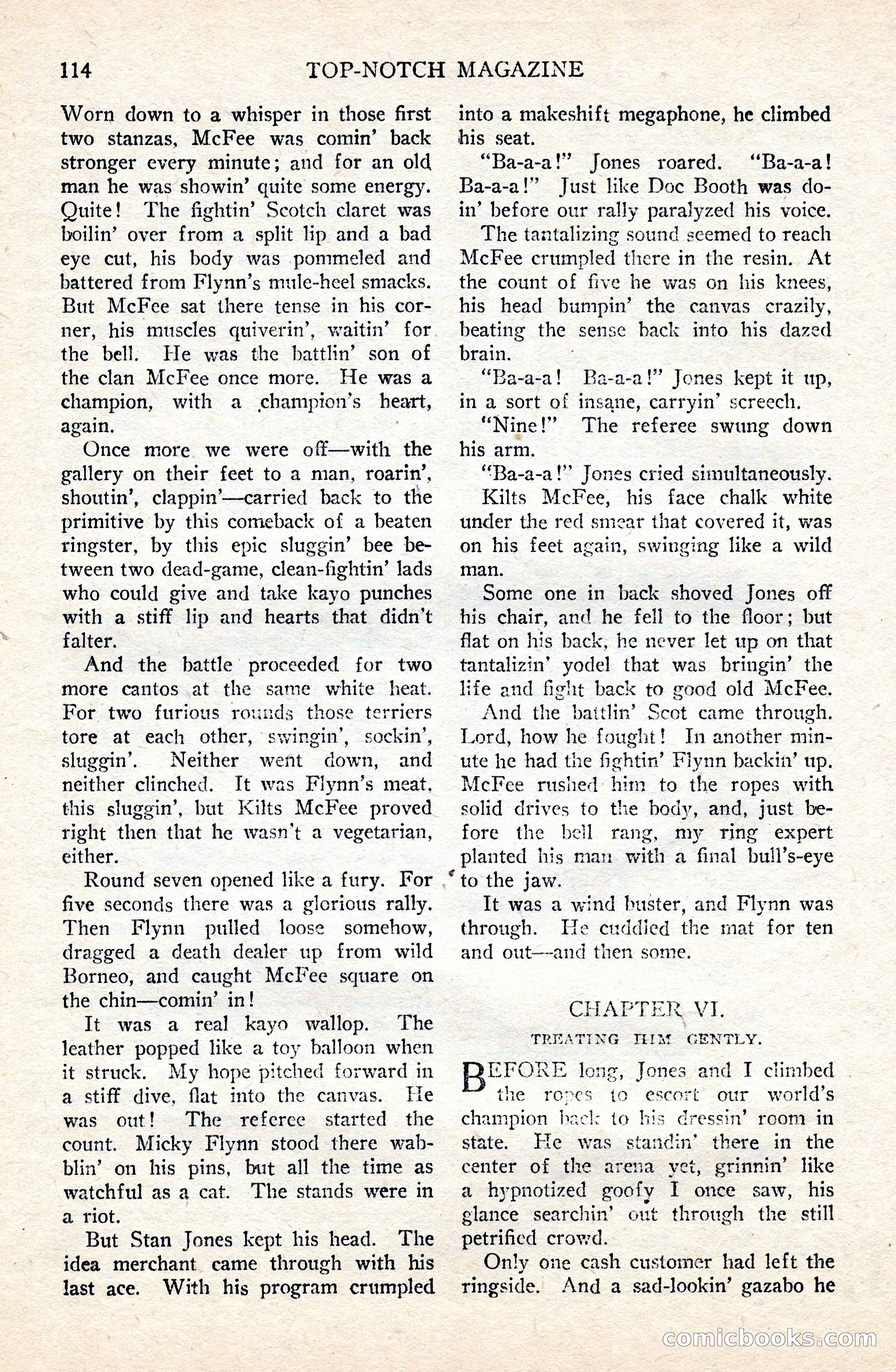 Top-Notch Magazine, June 1, 1926 — page 134 of 174