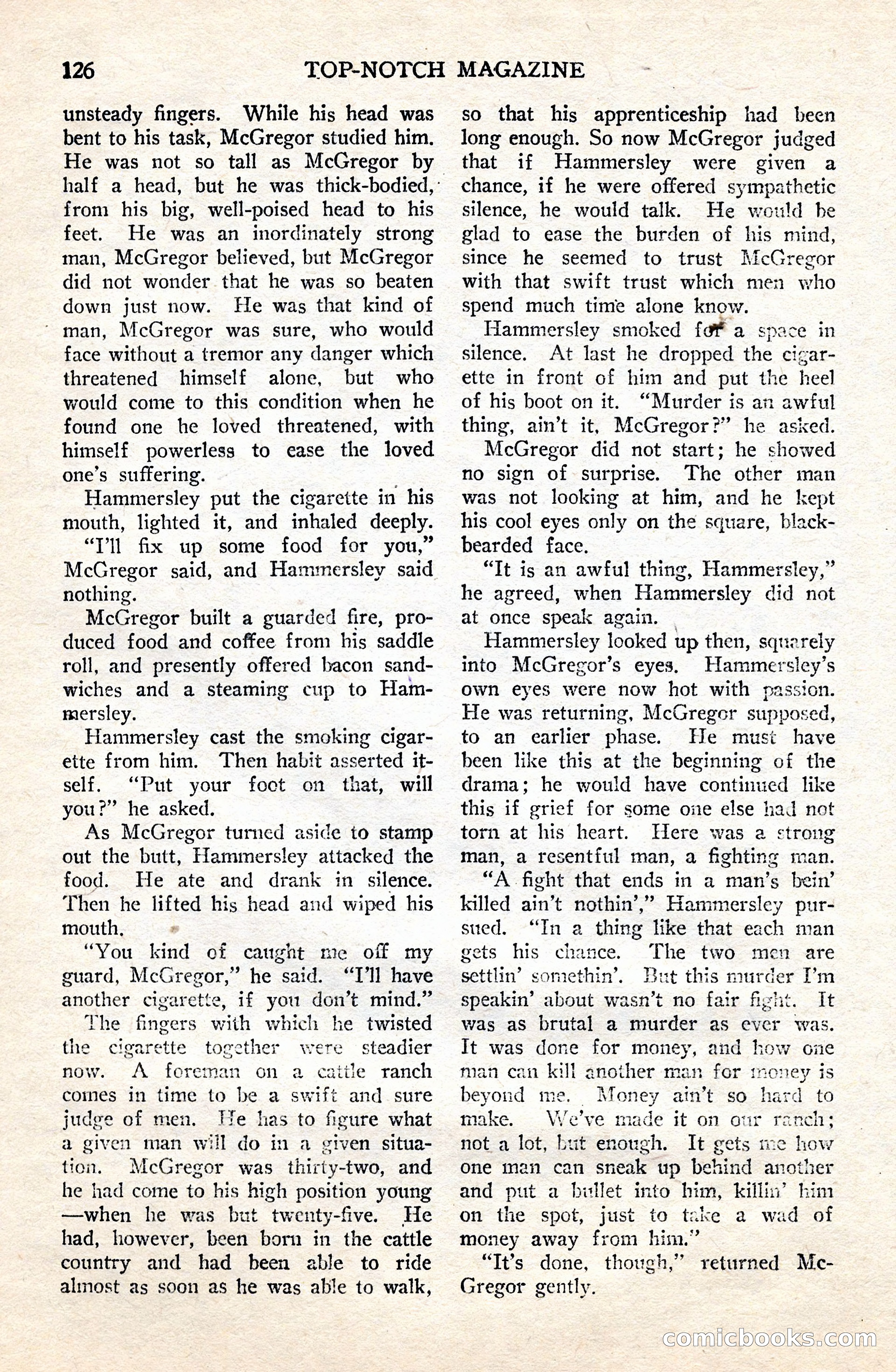 Top-Notch Magazine, June 1, 1926 — page 146 of 174