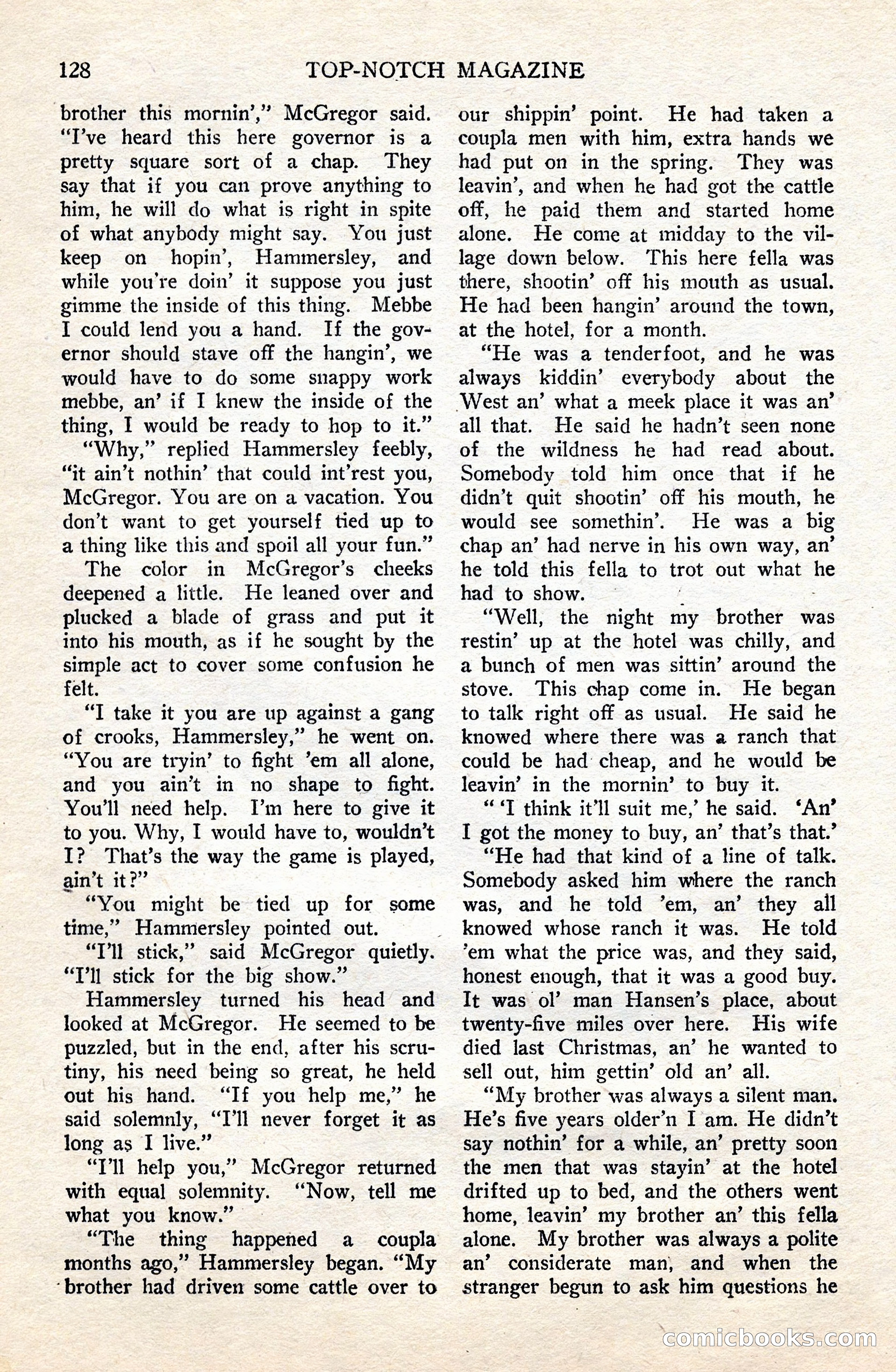 Top-Notch Magazine, June 1, 1926 — page 148 of 174