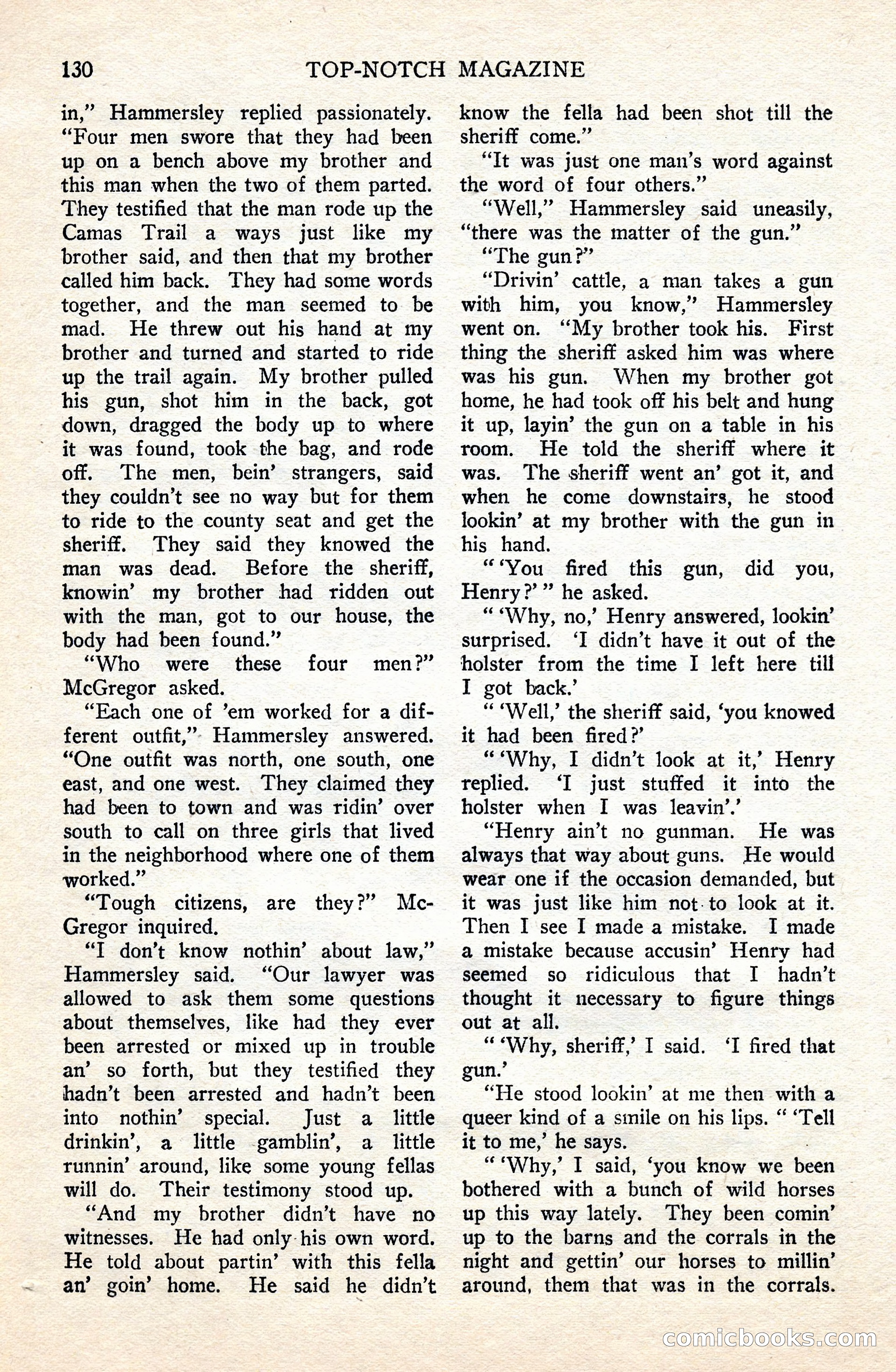 Top-Notch Magazine, June 1, 1926 — page 150 of 174