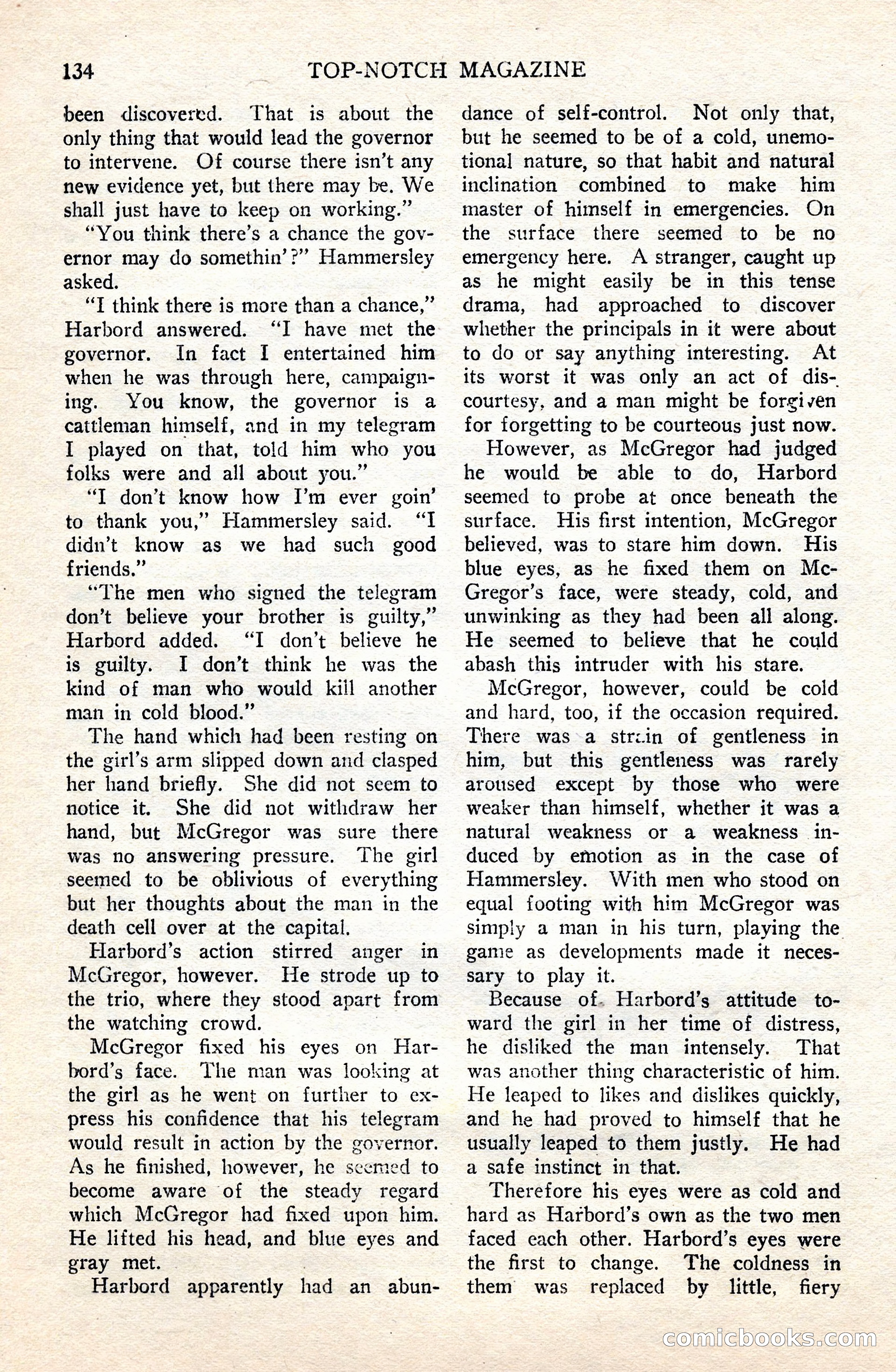 Top-Notch Magazine, June 1, 1926 — page 154 of 174