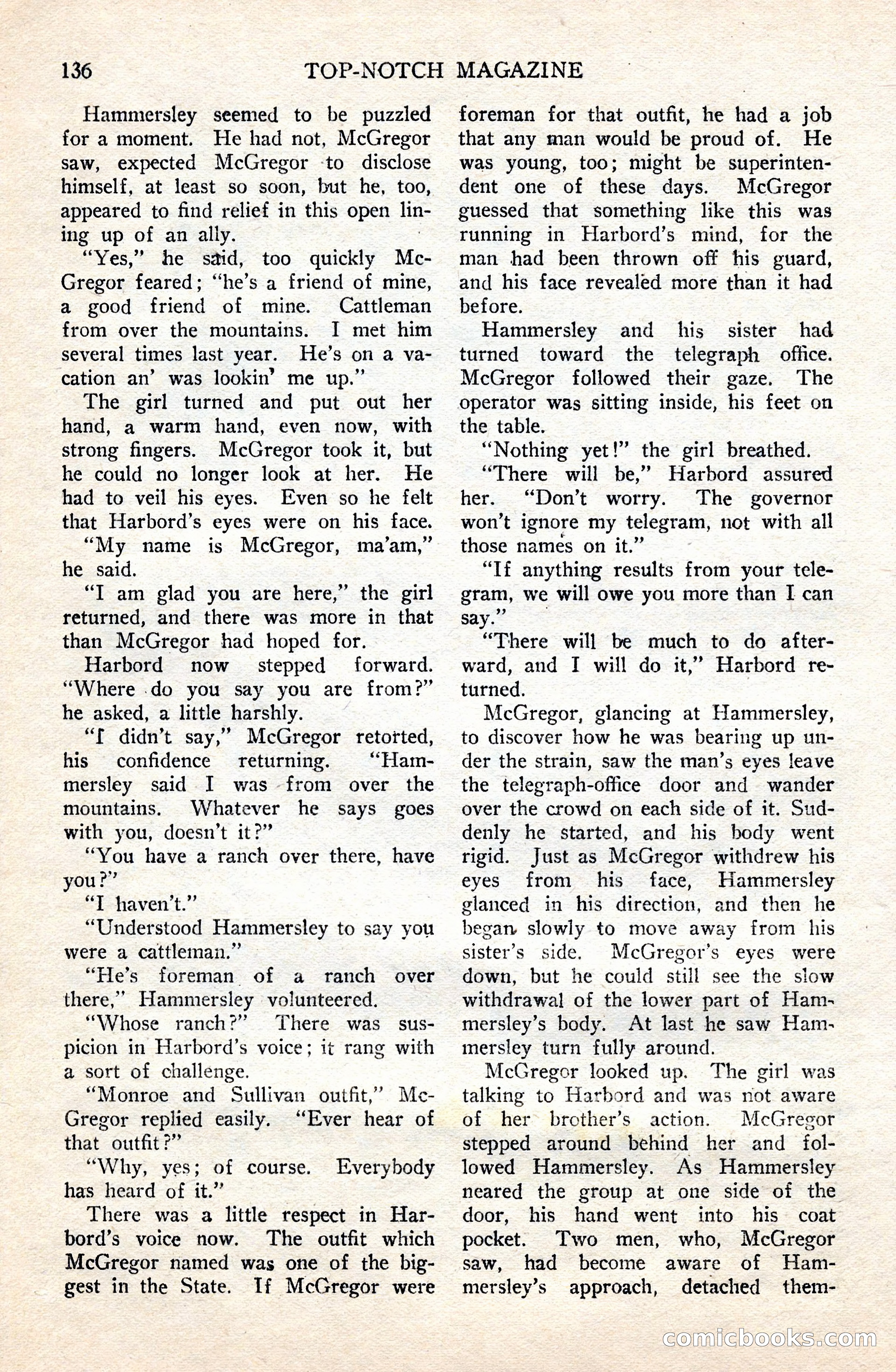 Top-Notch Magazine, June 1, 1926 — page 156 of 174