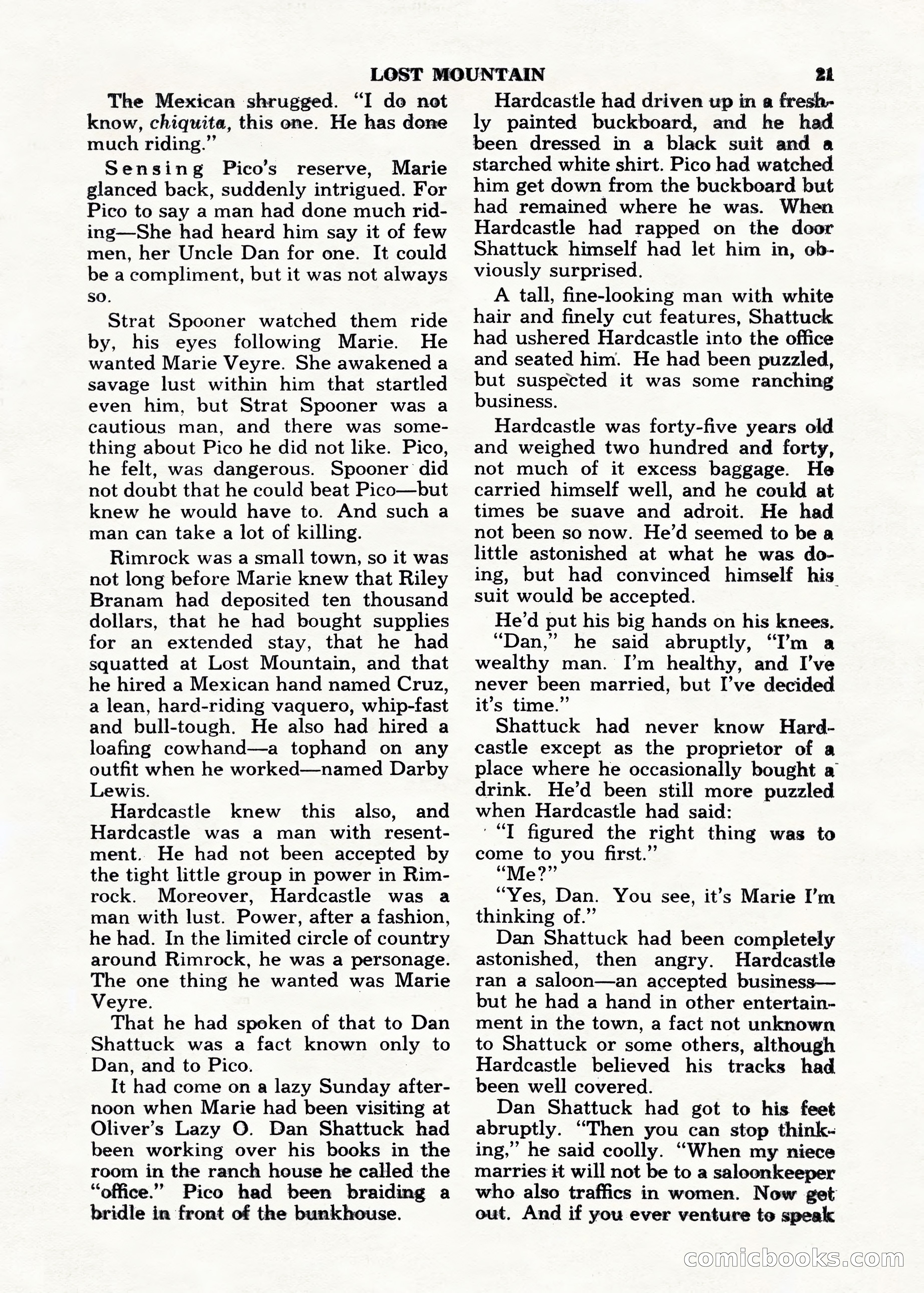 Top Western Fiction Annual — page 21 of 100