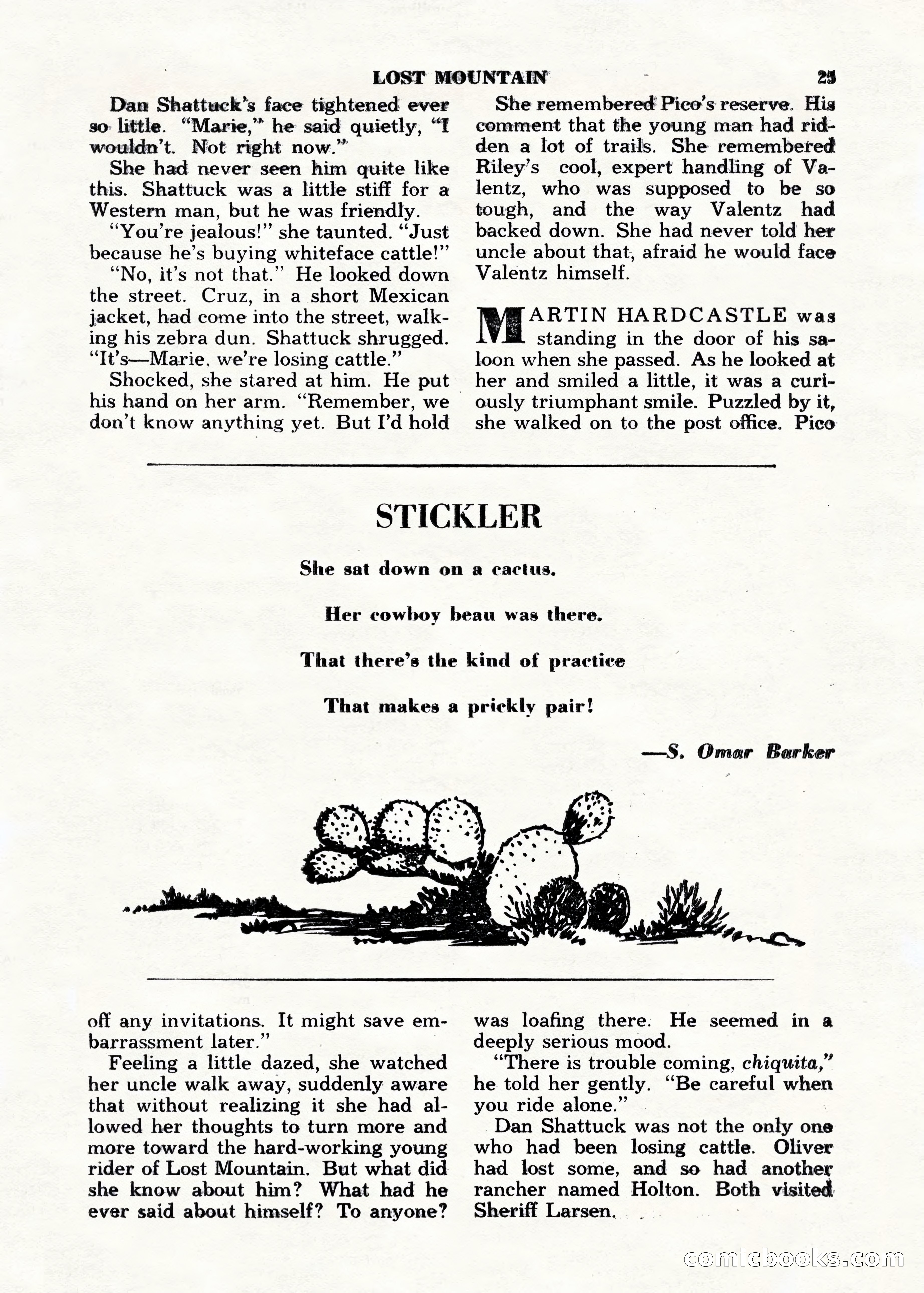 Top Western Fiction Annual — page 25 of 100