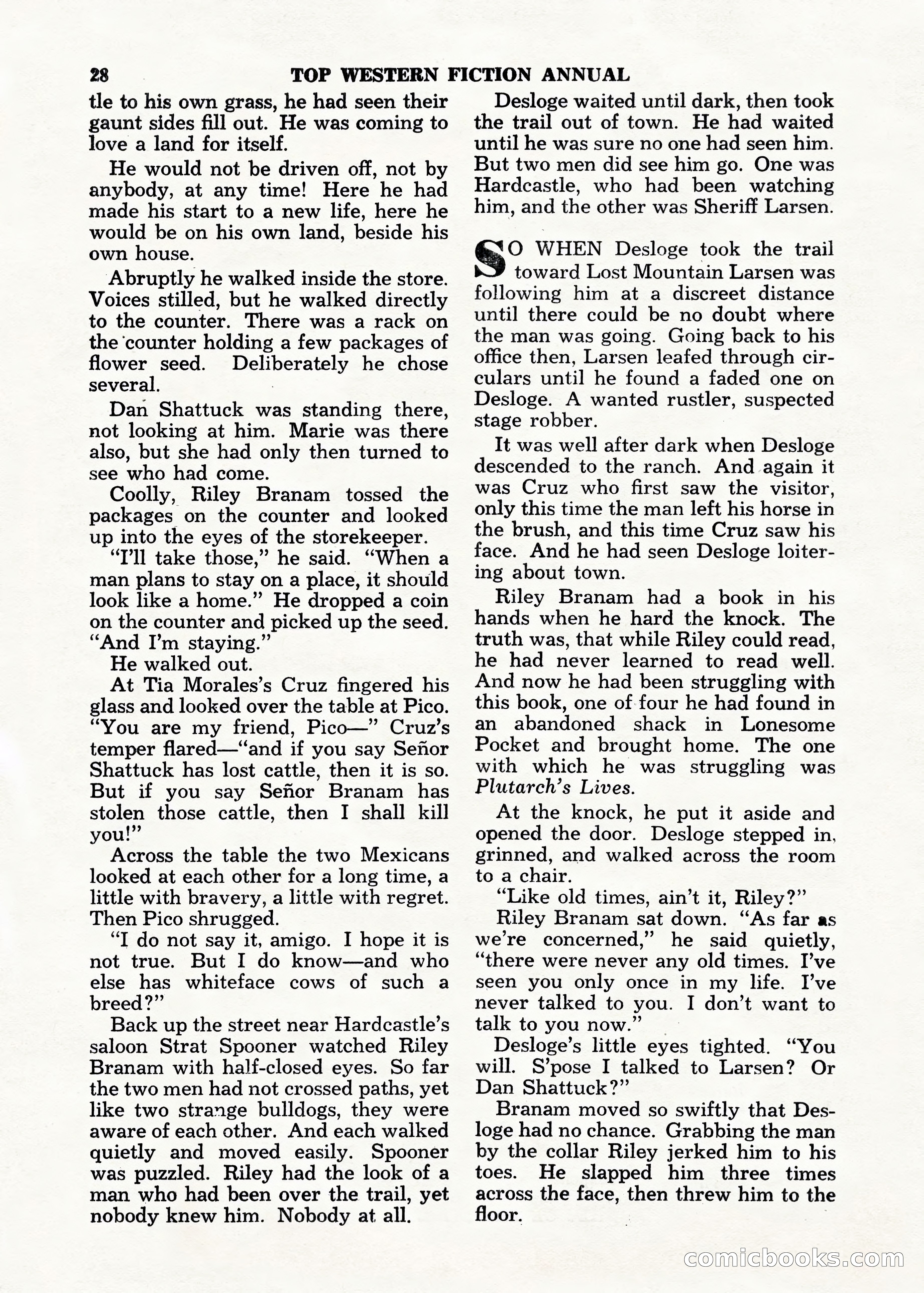 Top Western Fiction Annual — page 28 of 100