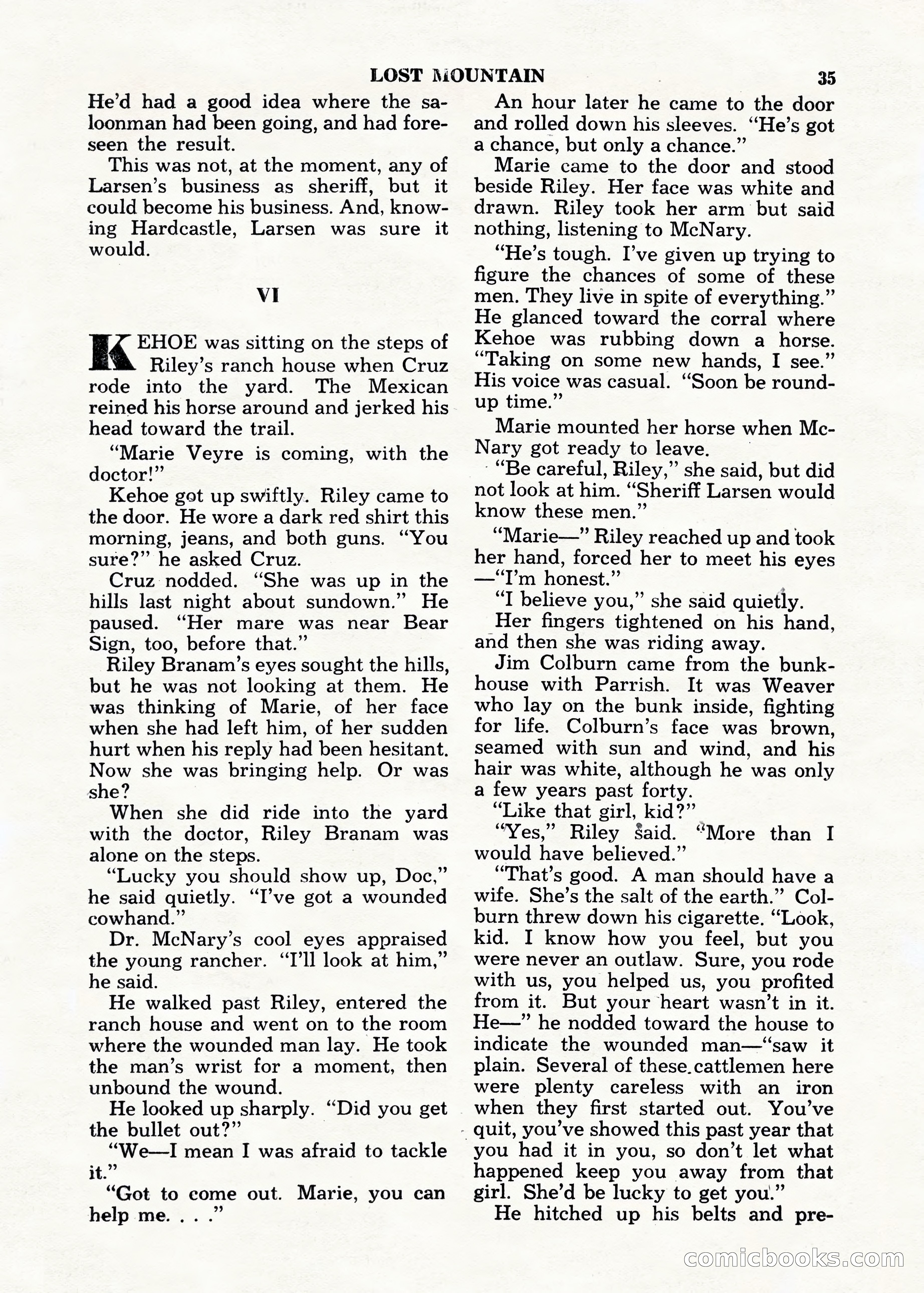 Top Western Fiction Annual — page 35 of 100